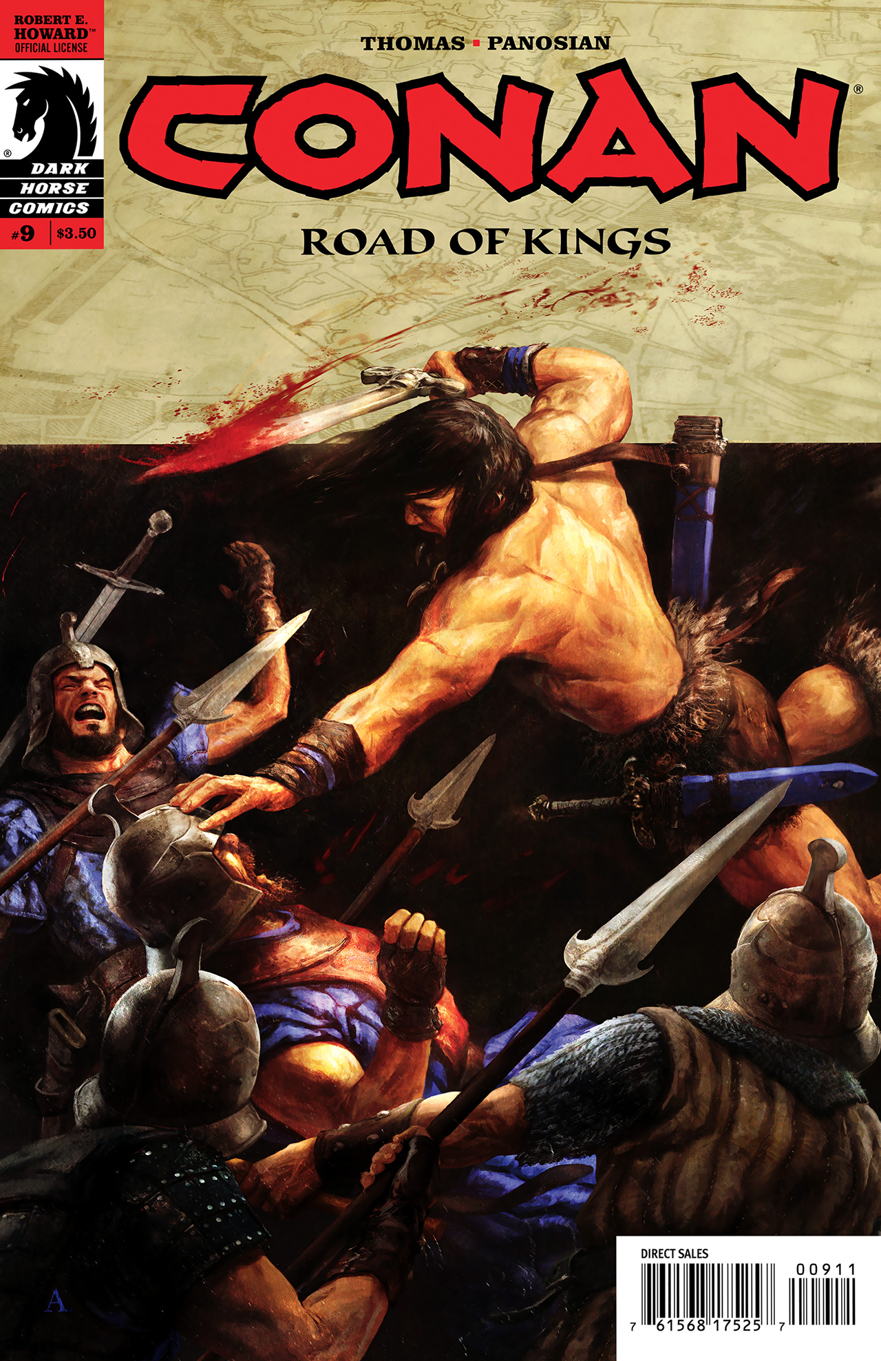 Read online Conan: Road of Kings comic -  Issue #9 - 1