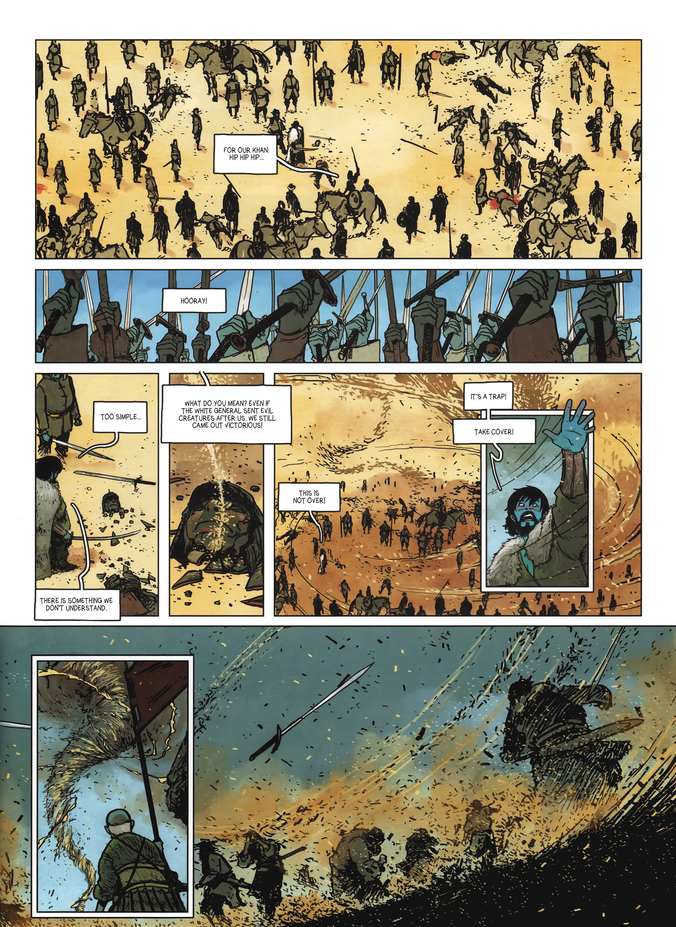 Read online Temujin comic -  Issue #2 - 31