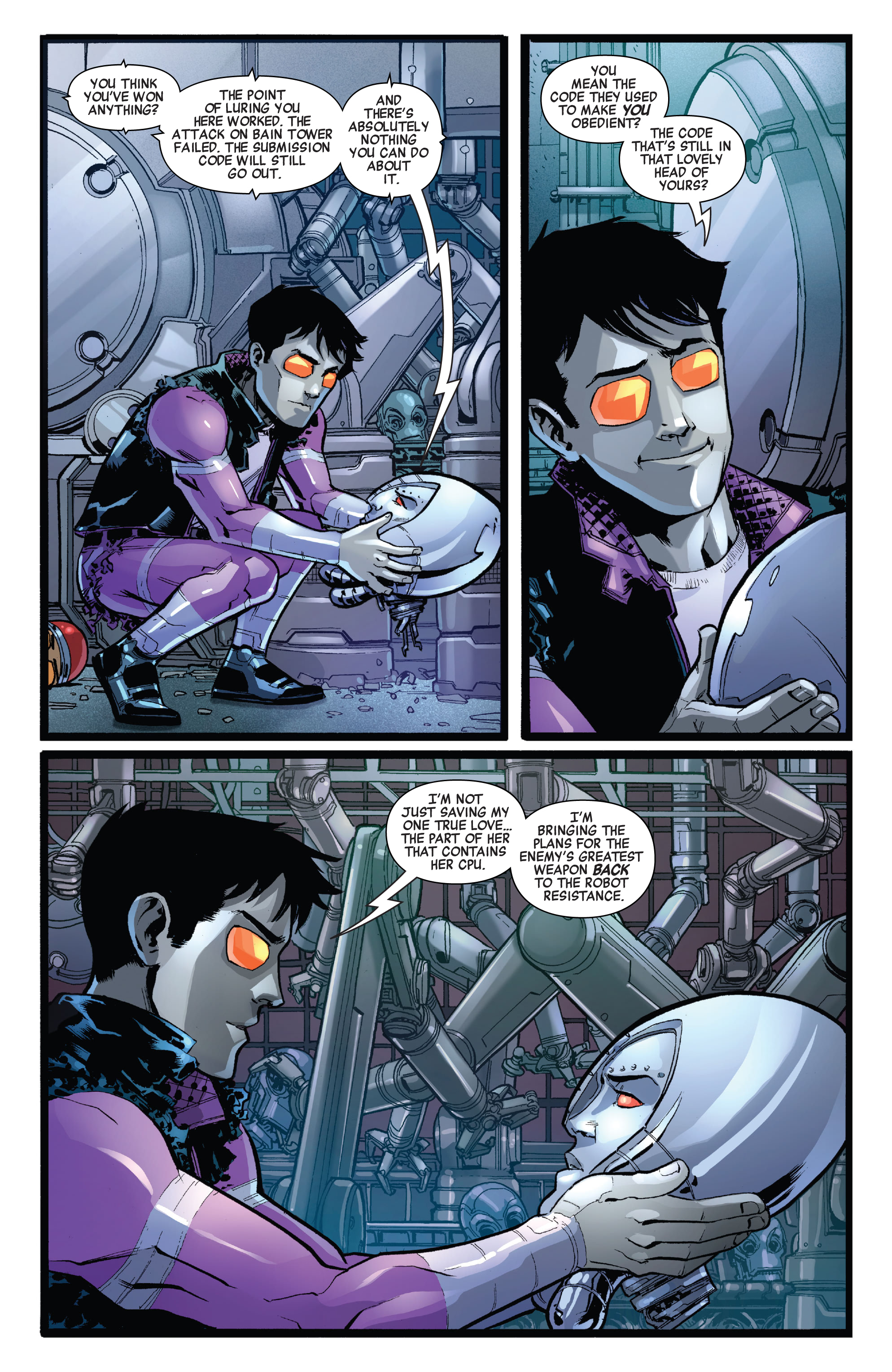 Read online 2020 Machine Man comic -  Issue #2 - 19