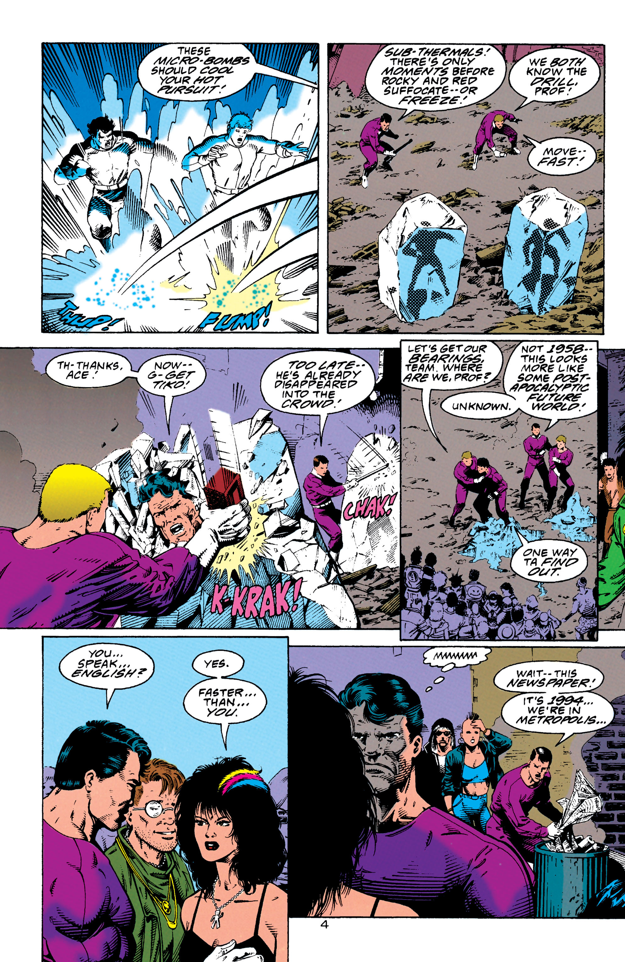 Read online Adventures of Superman (1987) comic -  Issue #508 - 4