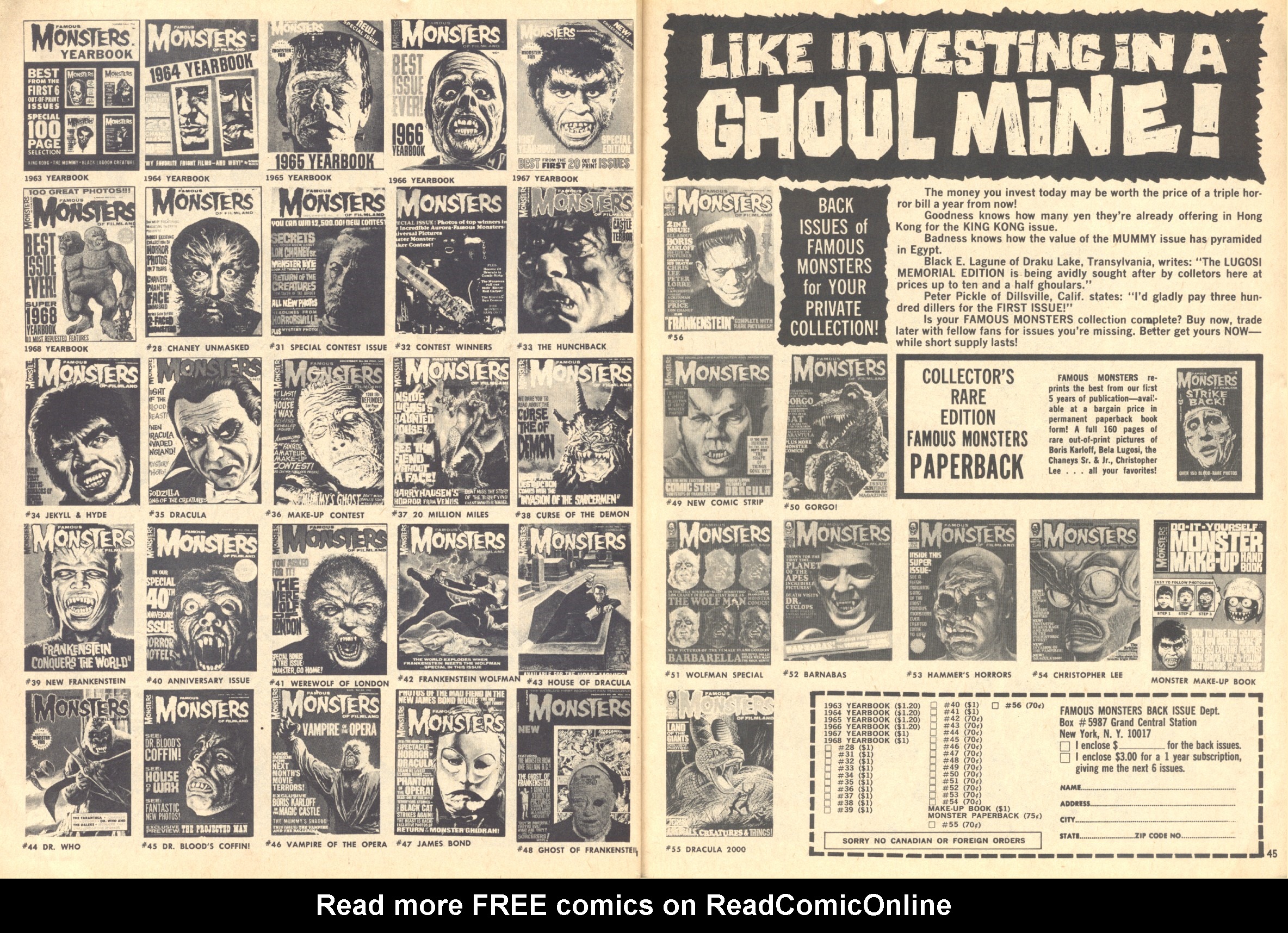 Read online Creepy (1964) comic -  Issue #28 - 43