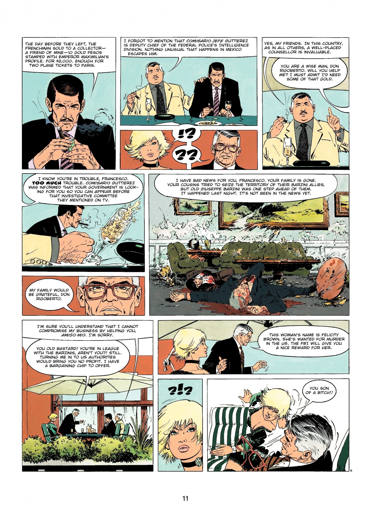 Read online XIII comic -  Issue #18 - 11