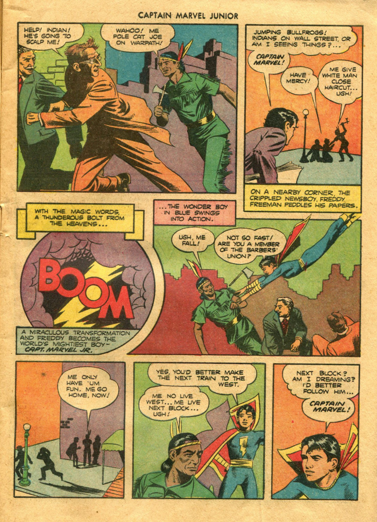 Read online Captain Marvel, Jr. comic -  Issue #20 - 5