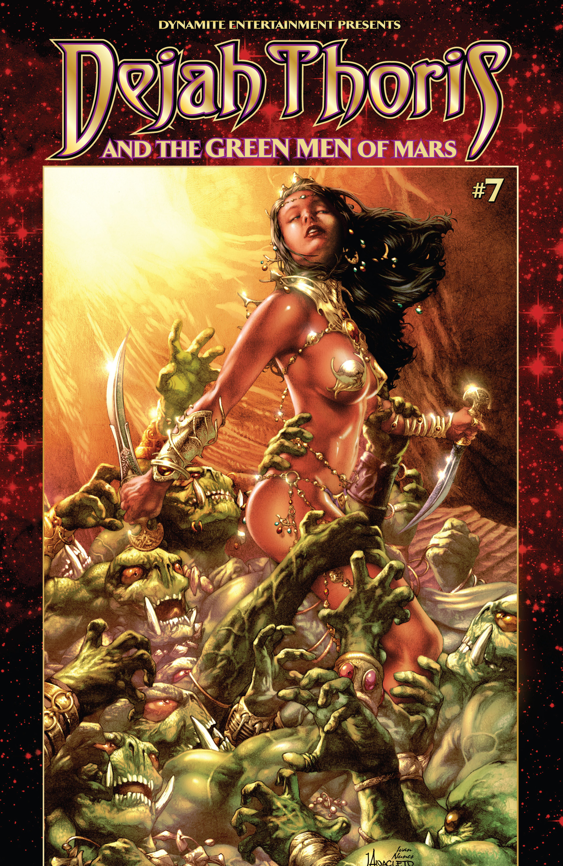 Read online Dejah Thoris and the Green Men of Mars comic -  Issue #7 - 1