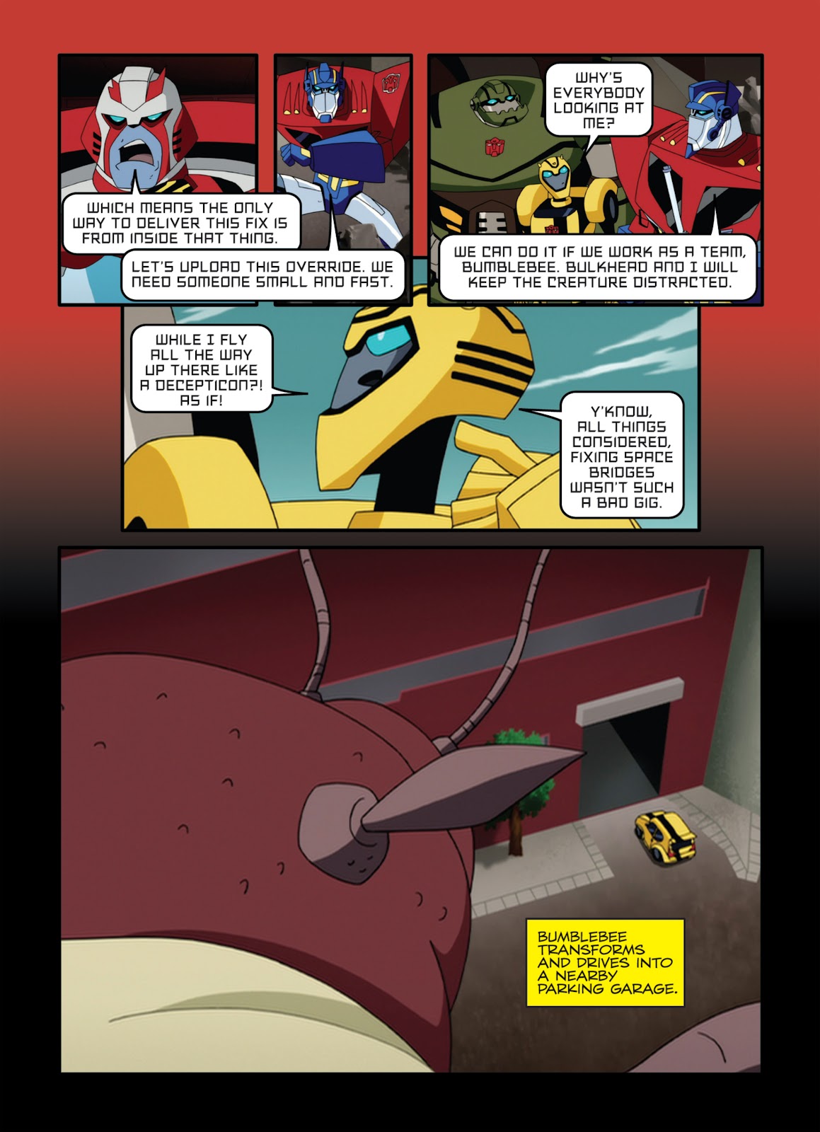 Transformers Animated issue 1 - Page 68