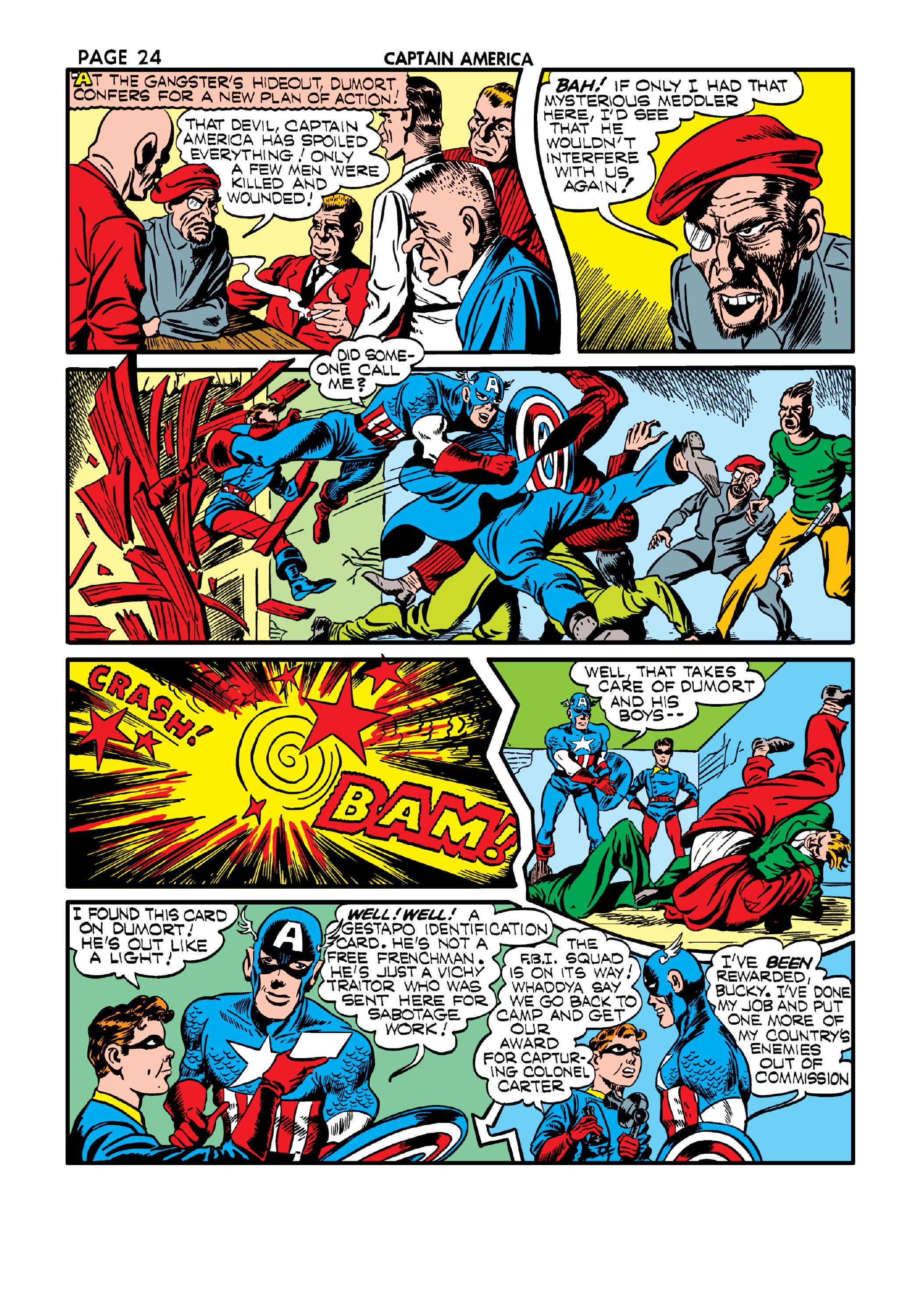 Read online Marvel Masterworks: Golden Age Captain America comic -  Issue # TPB 2 (Part 3) - 30
