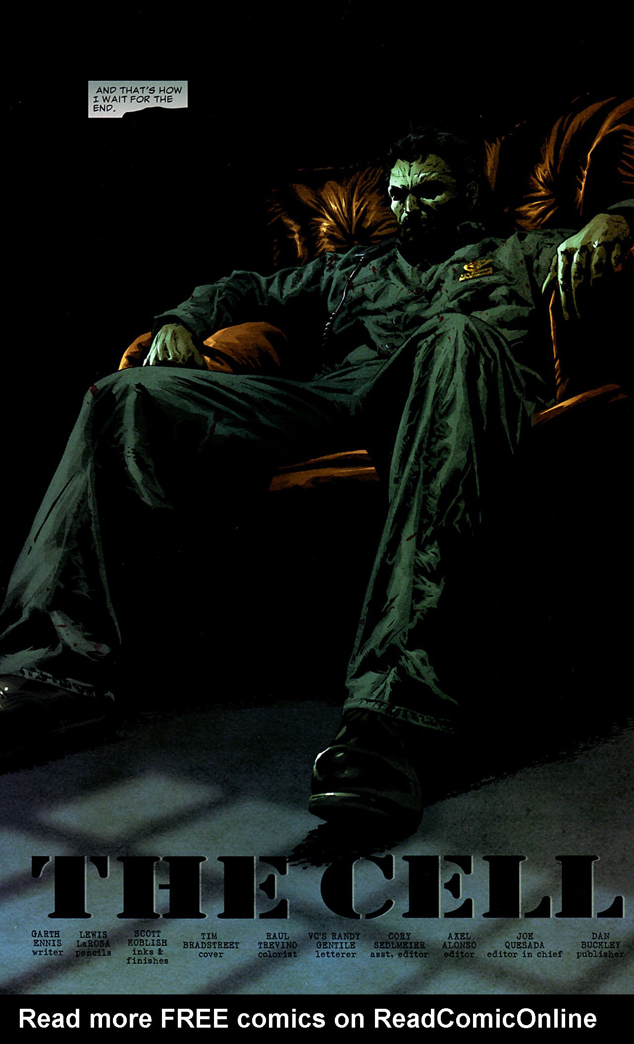 Read online Punisher: The Cell comic -  Issue # Full - 49