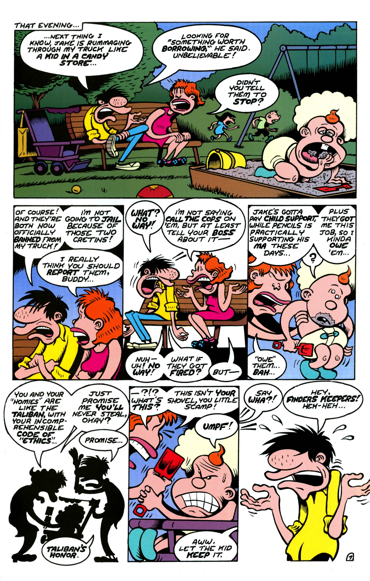 Read online Hate comic -  Issue # _Annual 4 - 8
