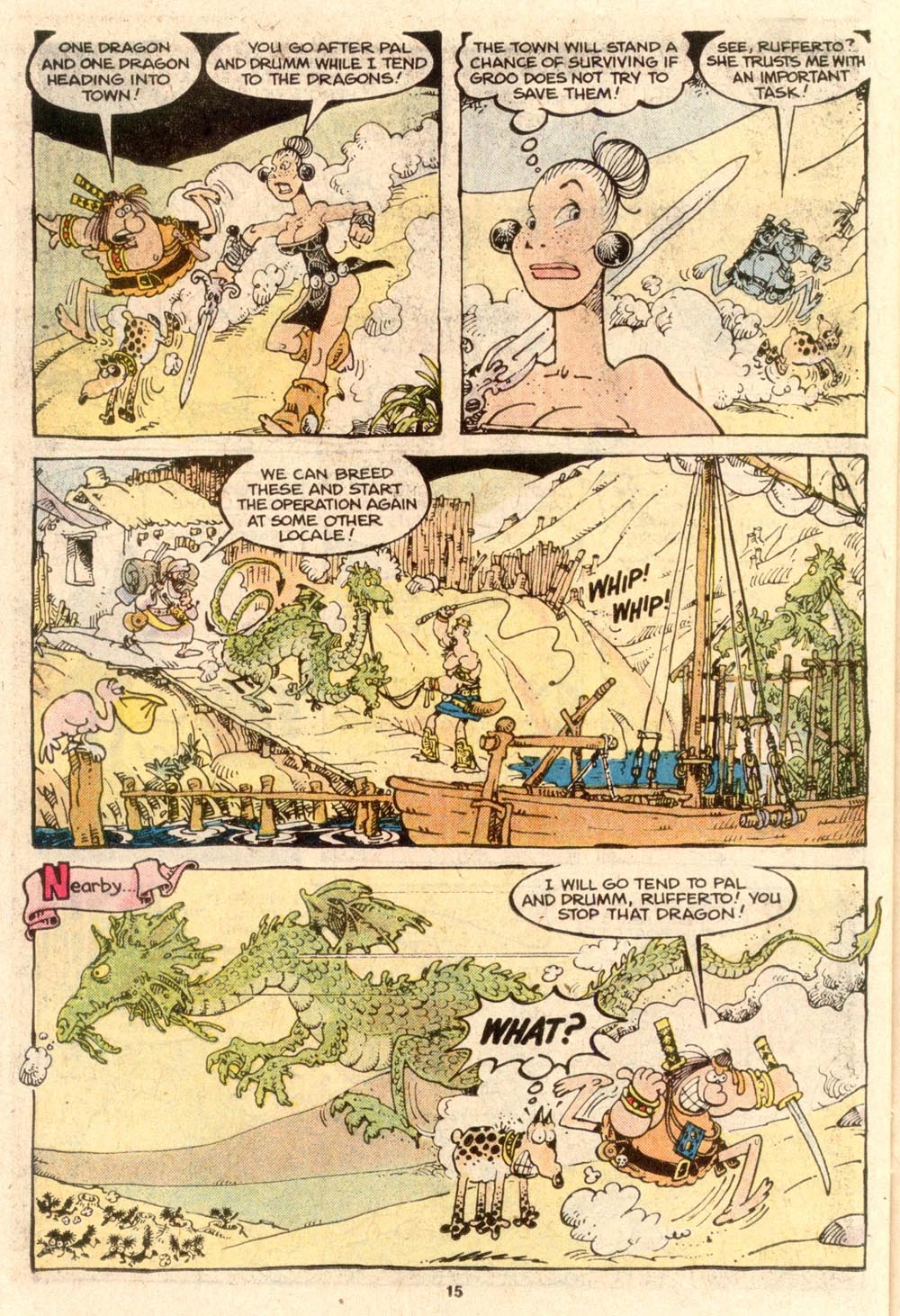 Read online Sergio Aragonés Groo the Wanderer comic -  Issue #53 - 17