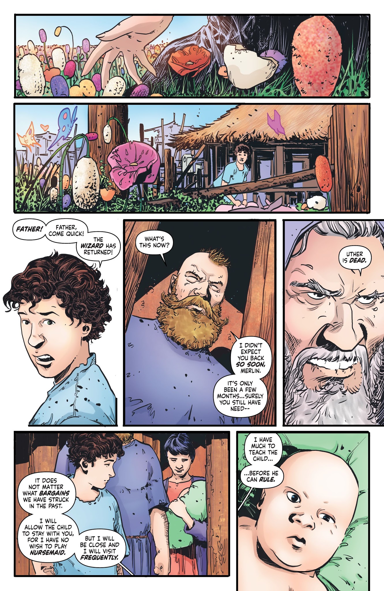 Read online Unholy Grail comic -  Issue #2 - 13