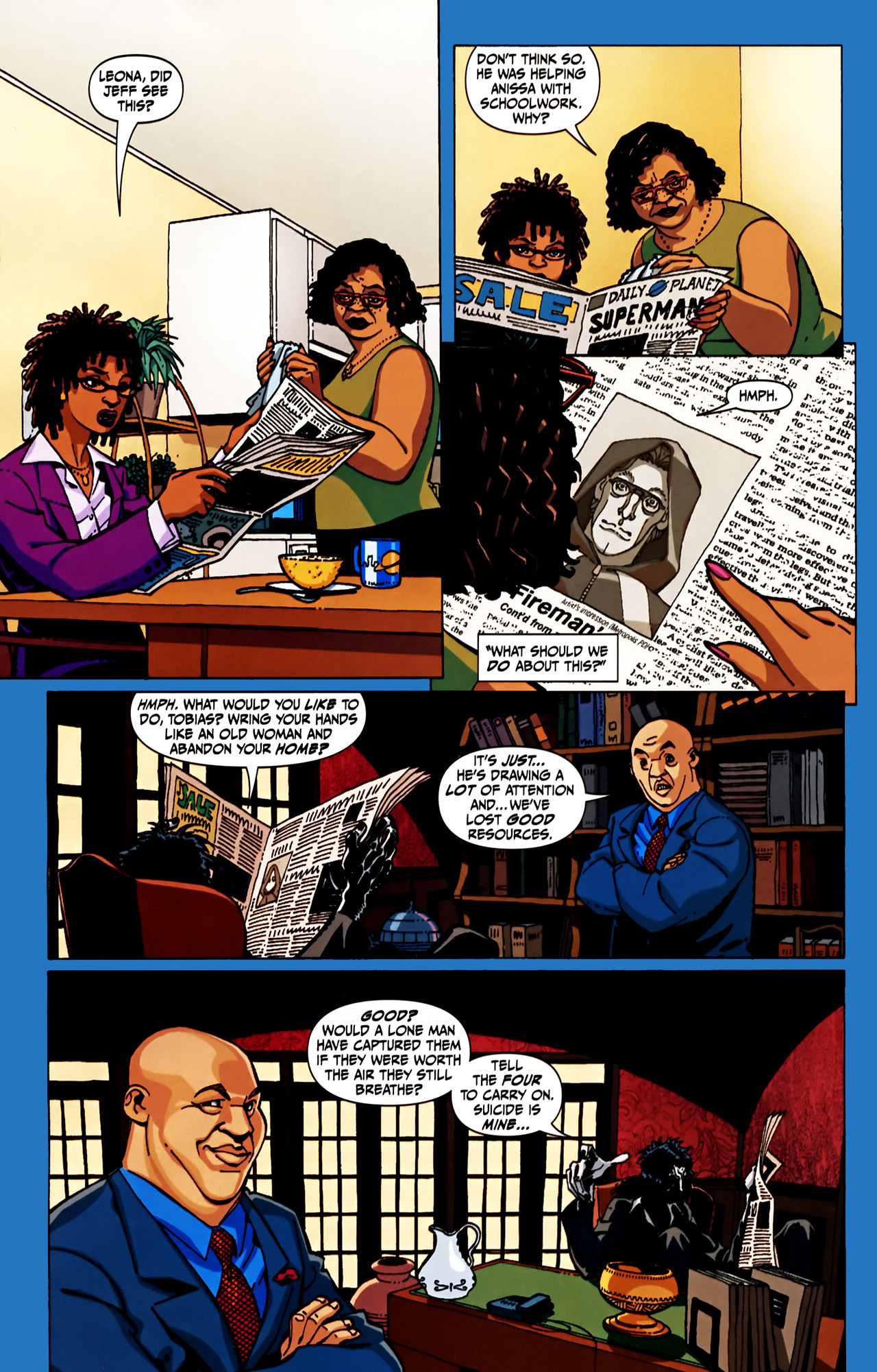 Read online Black Lightning: Year One comic -  Issue #2 - 6