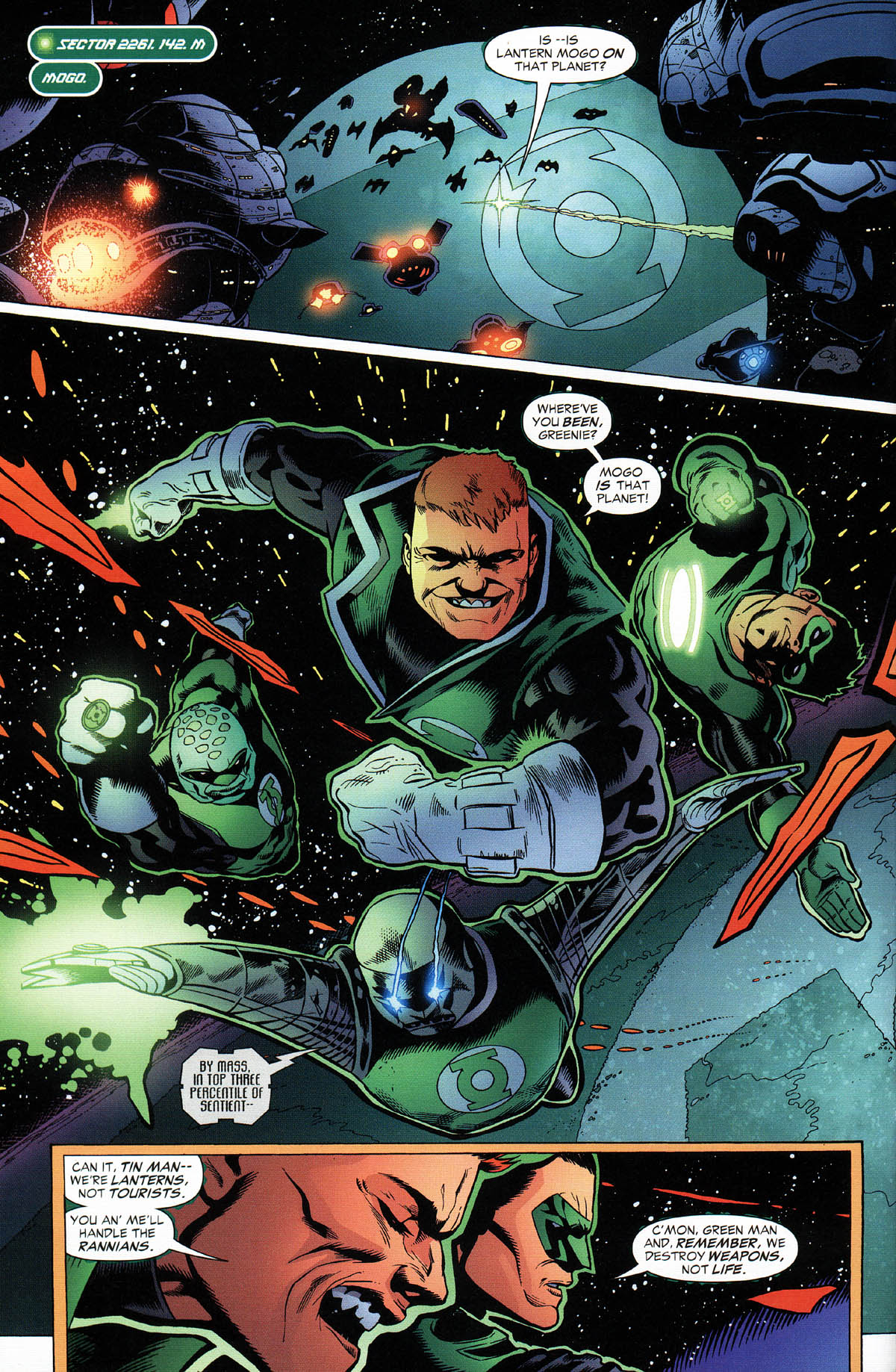 Read online Green Lantern Corps: Recharge comic -  Issue #2 - 7