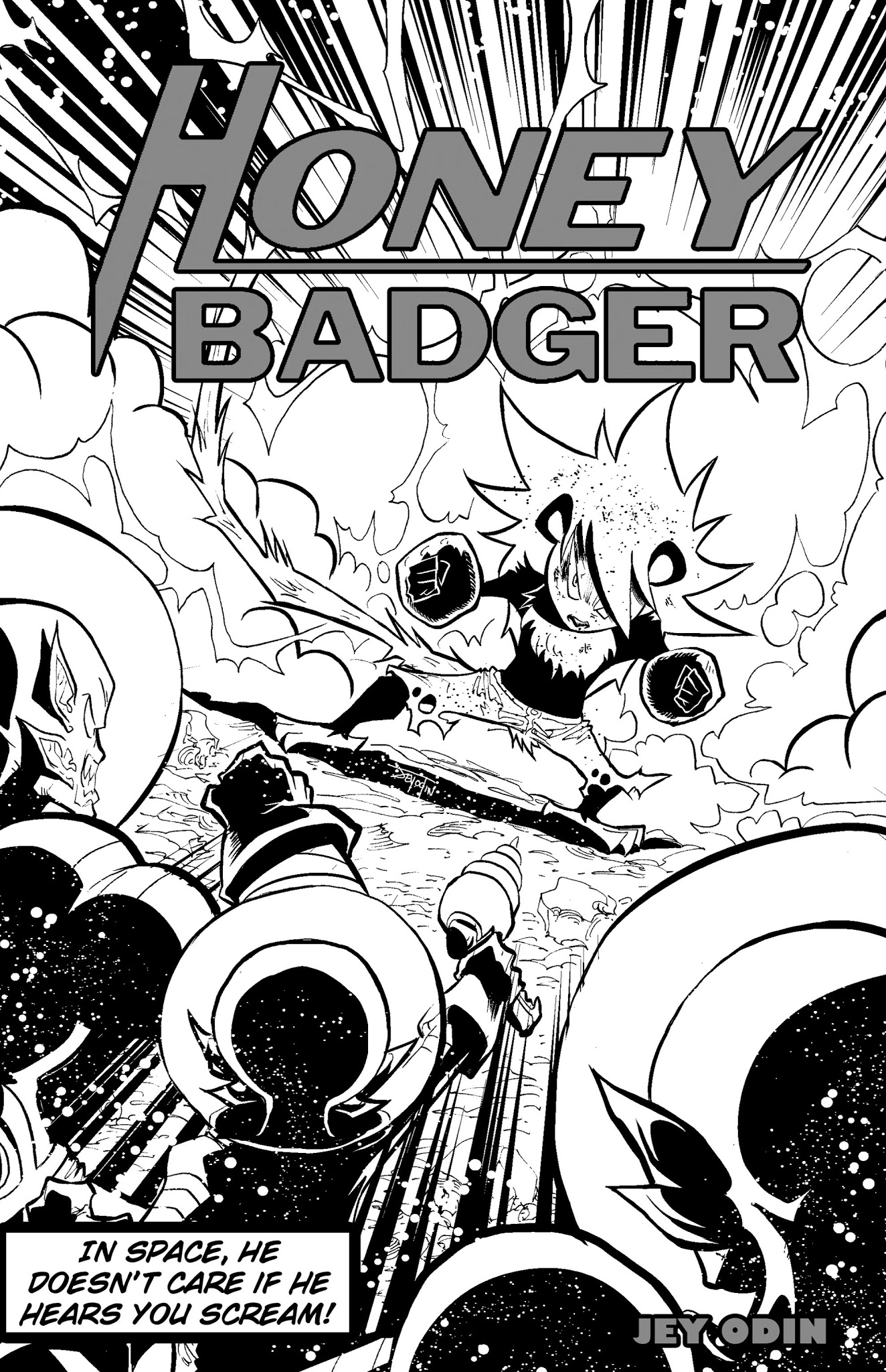 Read online Honey Badger vs. The World comic -  Issue # Full - 26