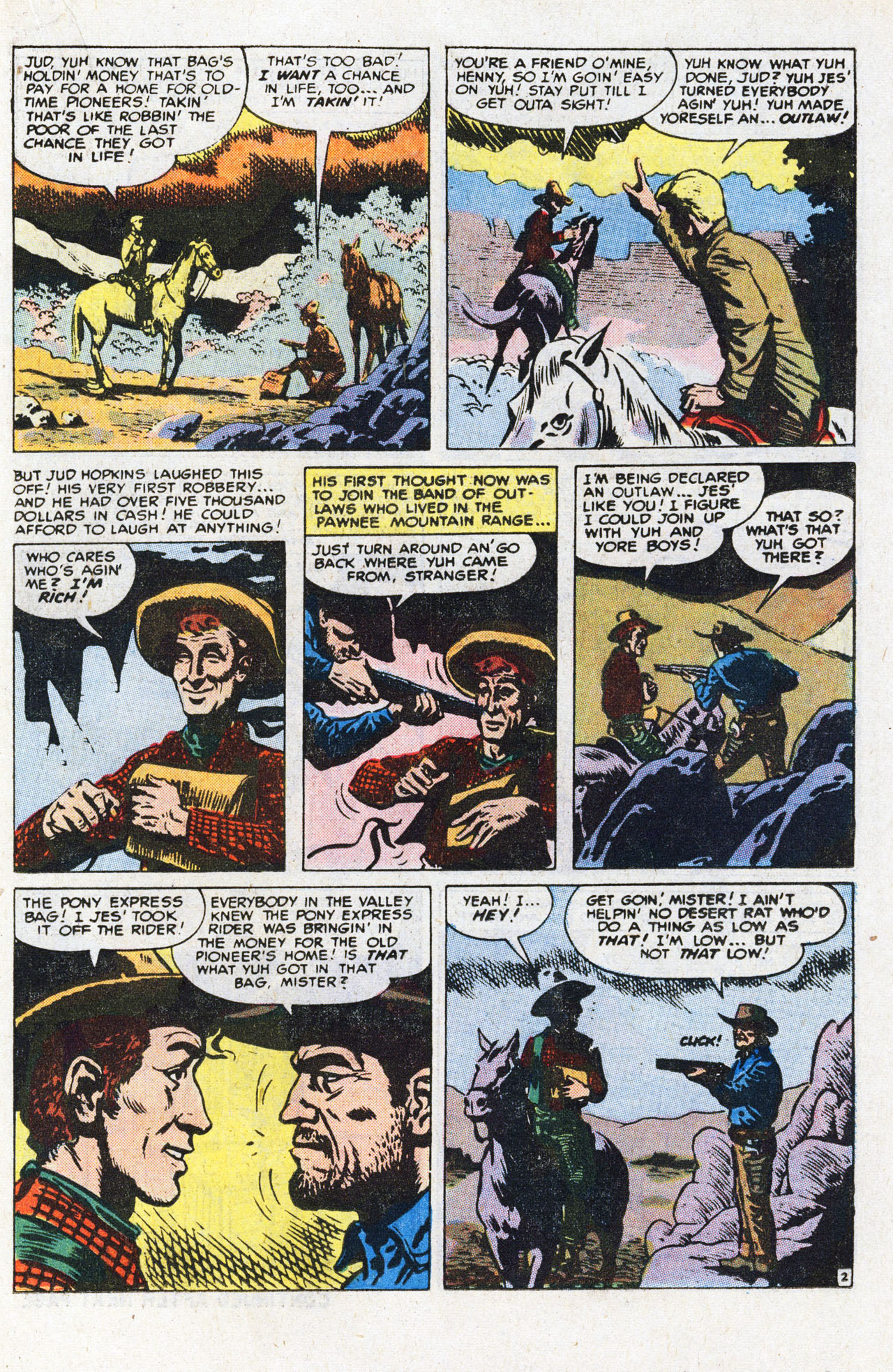 Read online Western Gunfighters comic -  Issue #17 - 19