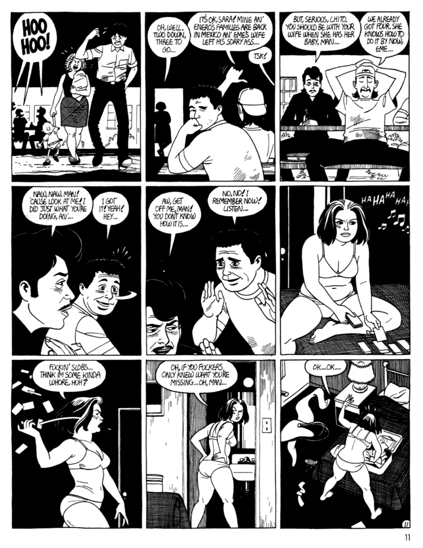 Read online Love and Rockets (1982) comic -  Issue #40 - 13