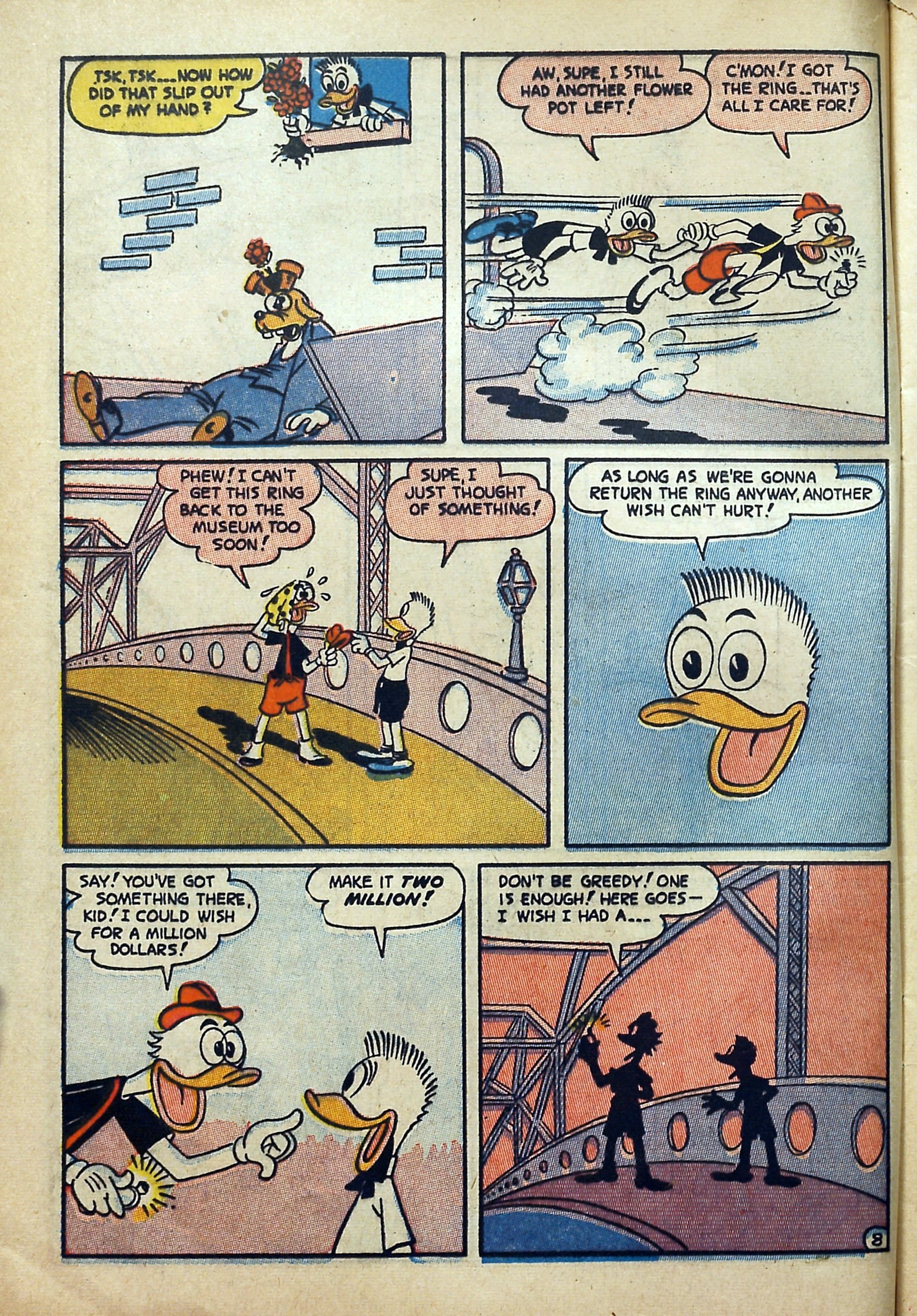 Read online Super Duck Comics comic -  Issue #4 - 10