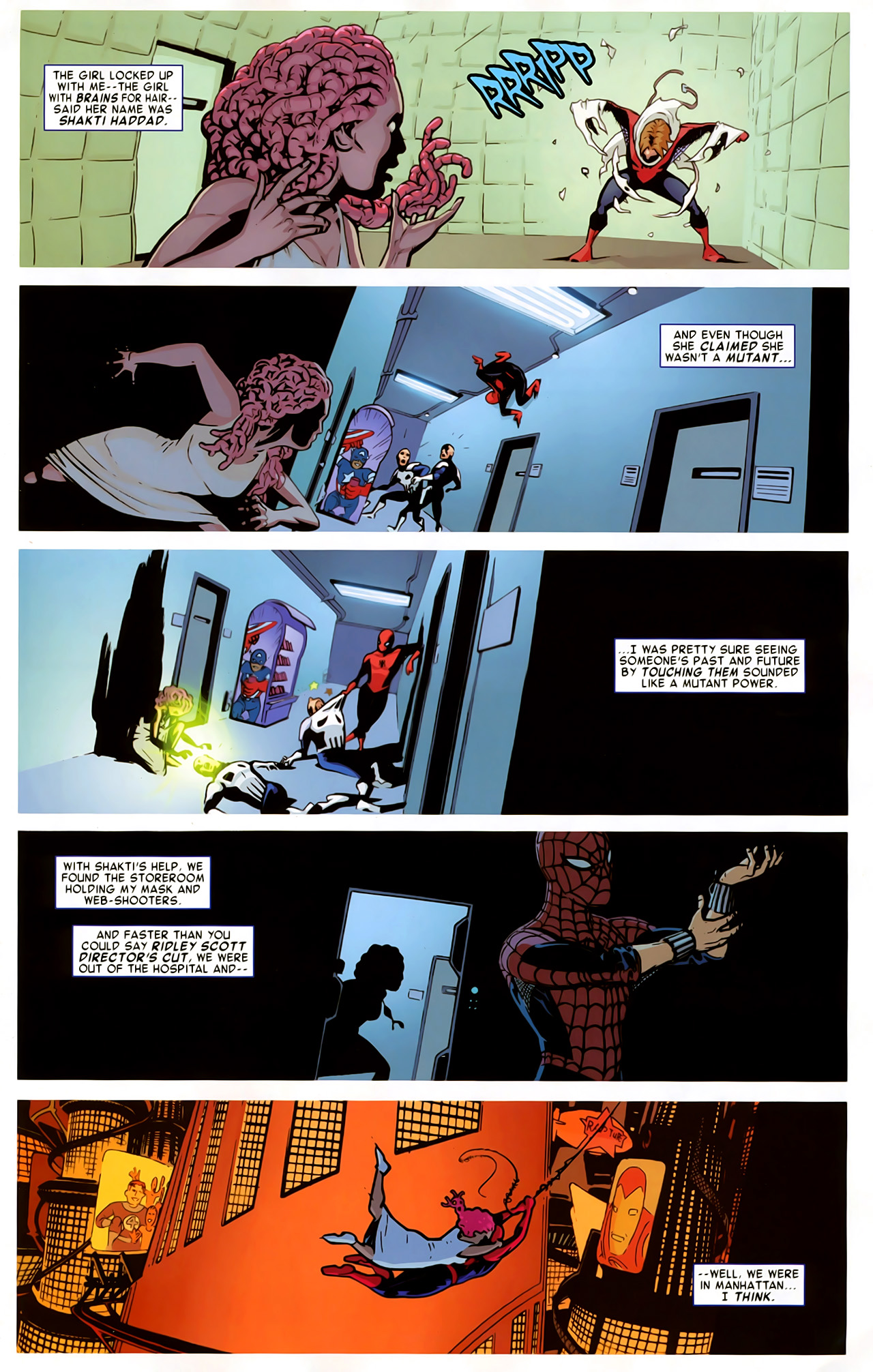 Read online Timestorm 2009/2099: Spider-Man comic -  Issue # Full - 7