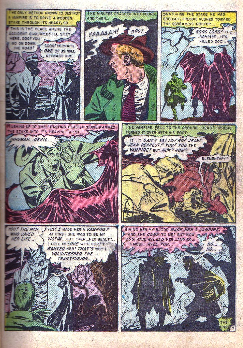 Read online Tales From The Crypt (1950) comic -  Issue #22 - 18
