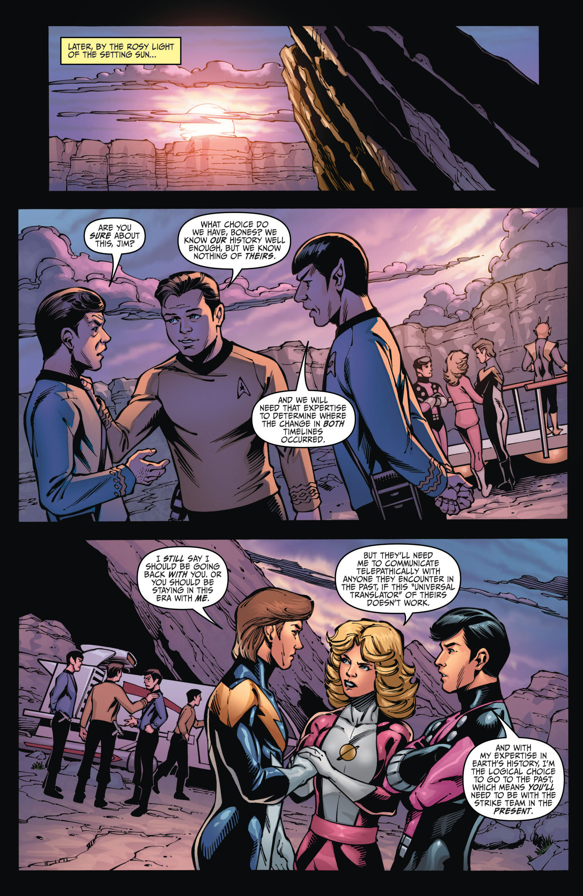 Read online Star Trek/Legion of Super-Heroes comic -  Issue #3 - 23