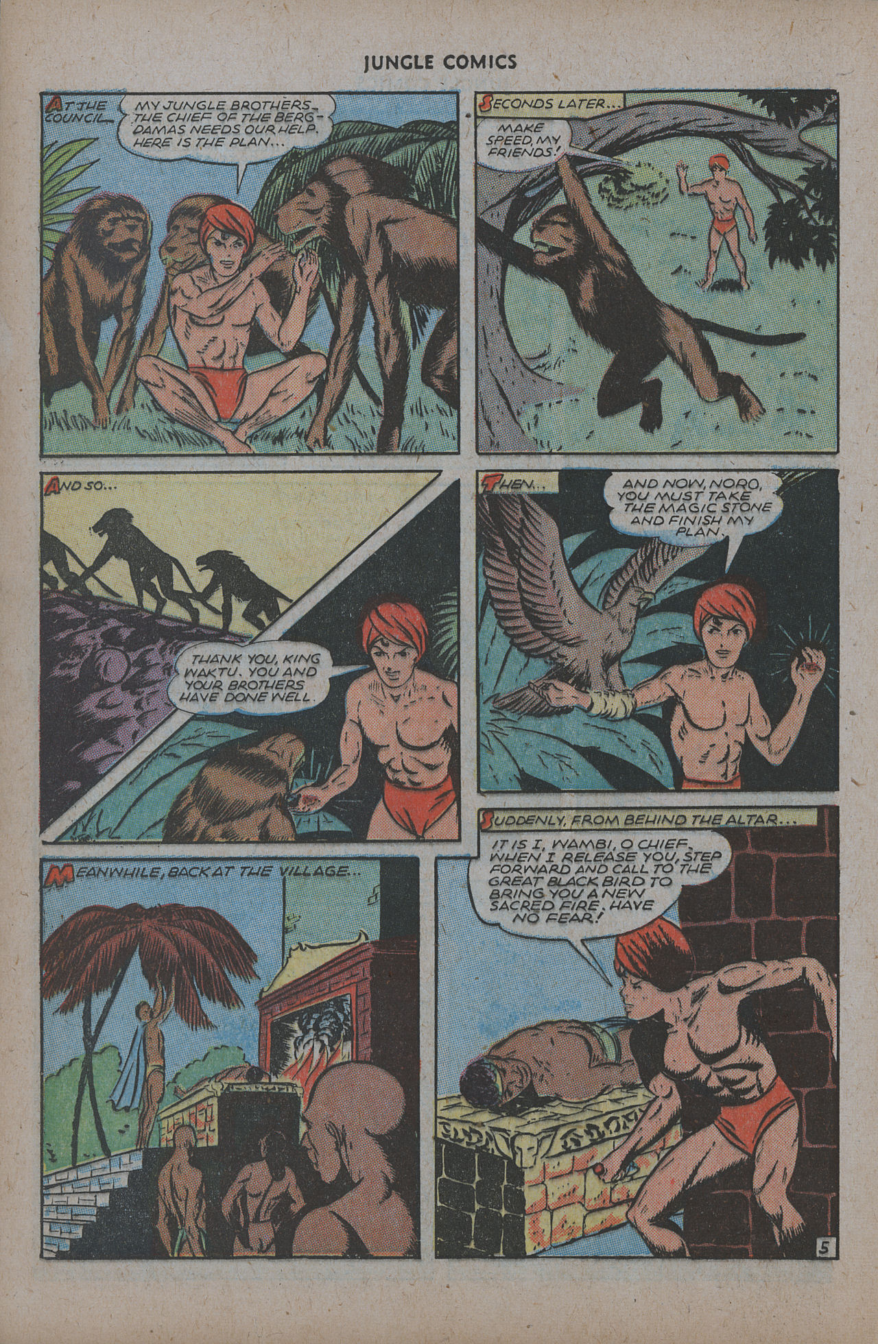 Read online Jungle Comics comic -  Issue #71 - 22