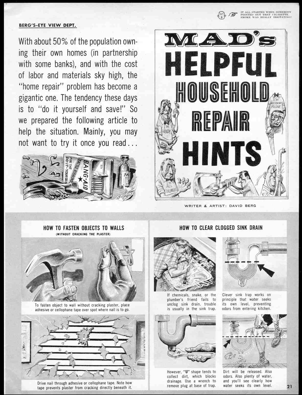 Read online MAD comic -  Issue #52 - 23