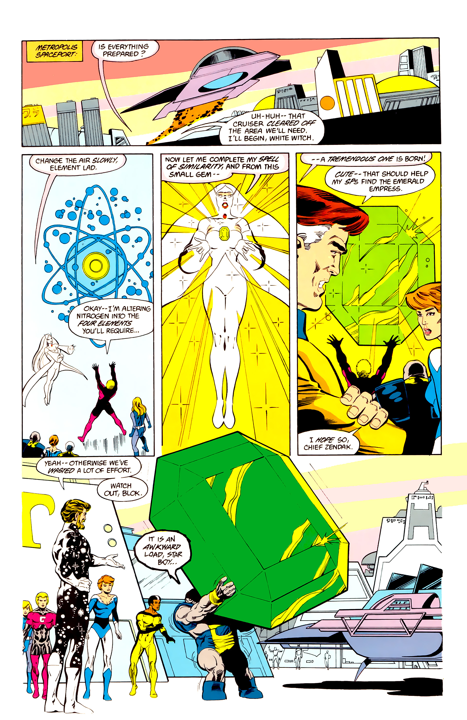 Read online Legion of Super-Heroes (1984) comic -  Issue #25 - 7