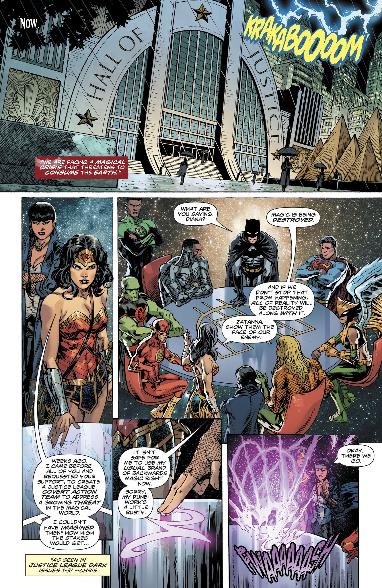 Read online Wonder Woman and Justice League Dark: The Witching Hour comic -  Issue # Full - 9