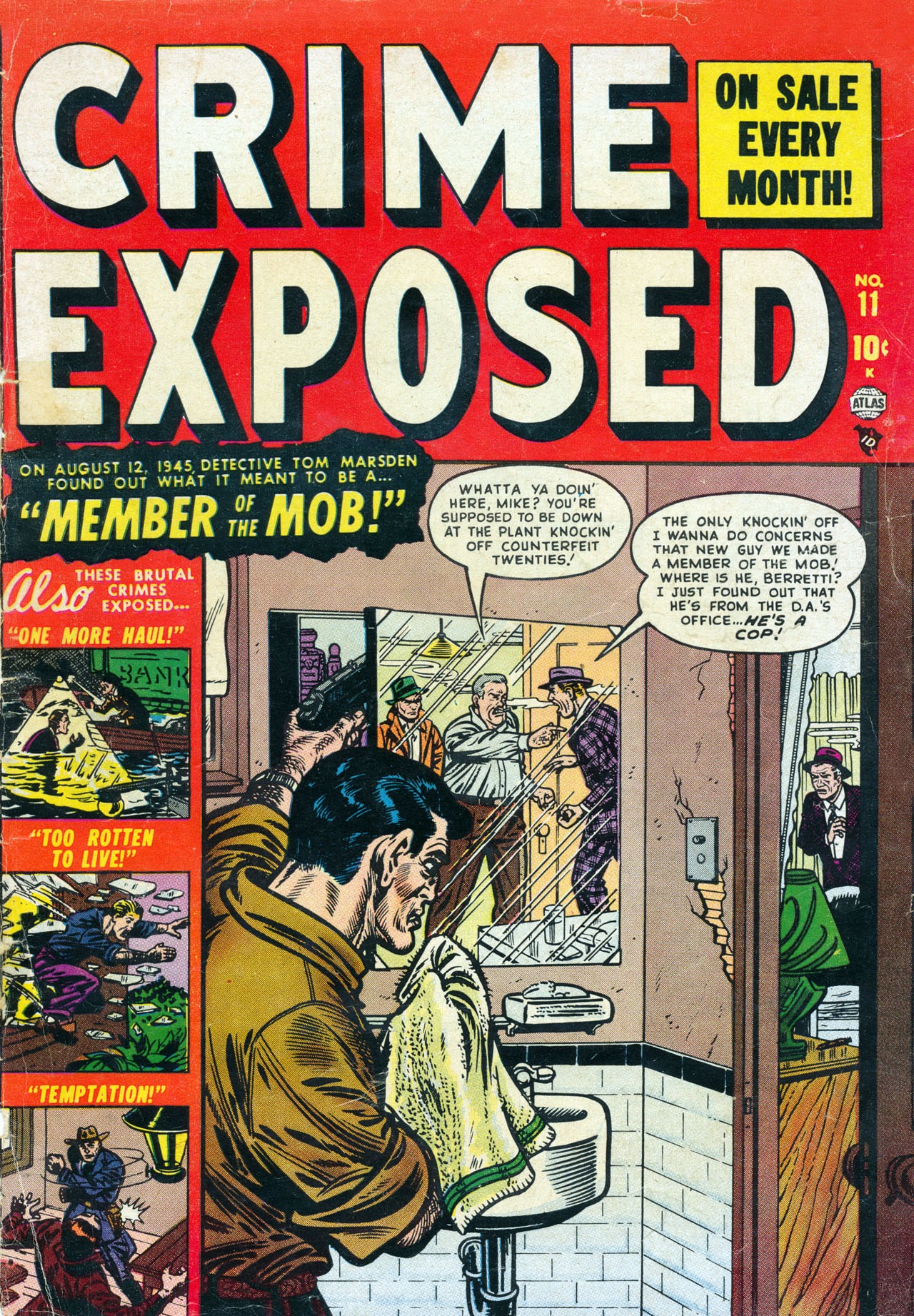 Read online Crime Exposed (1950) comic -  Issue #11 - 1