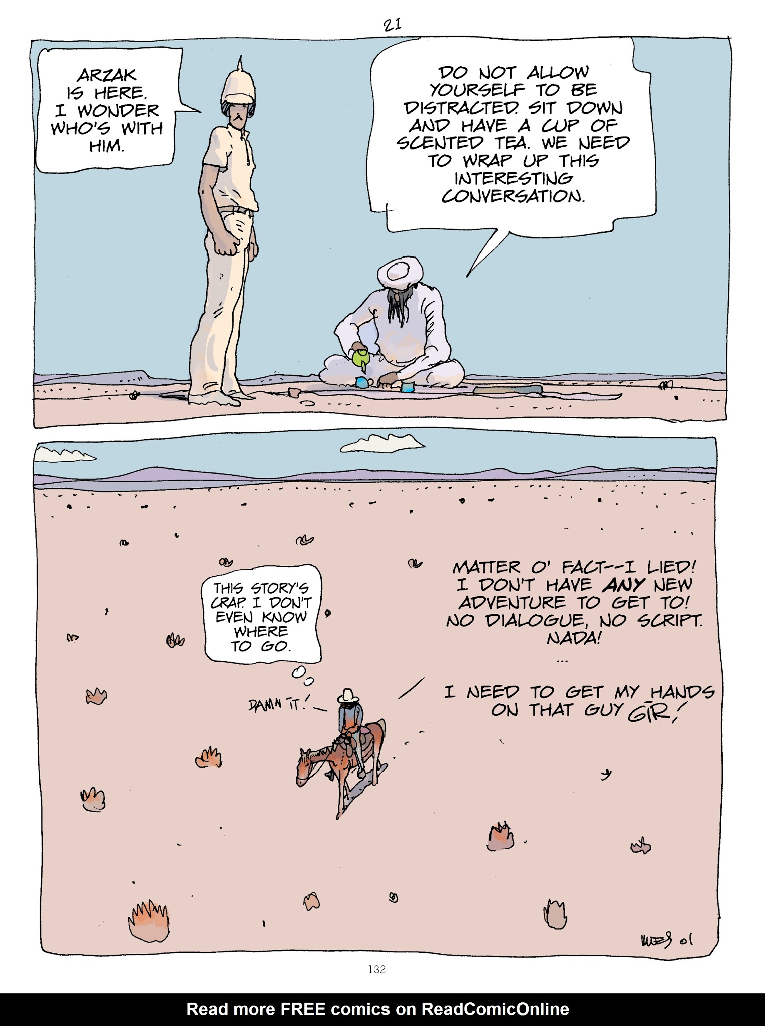 Read online Moebius Library comic -  Issue # TPB 2 - 131