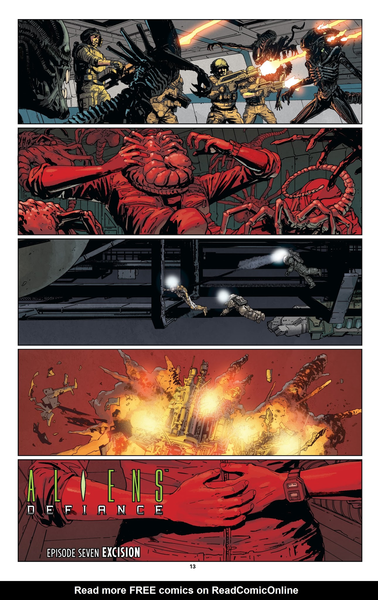 Read online Aliens: Defiance comic -  Issue # _TPB 2 - 10