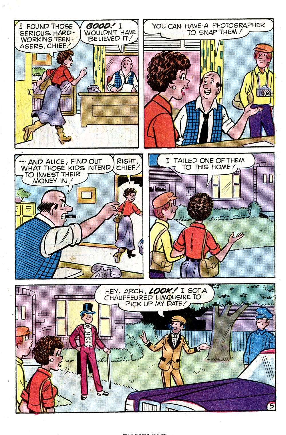 Read online Archie (1960) comic -  Issue #284 - 7