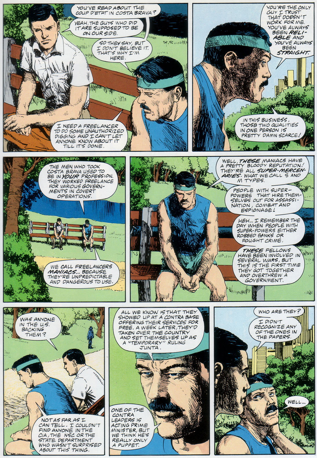 Read online Marvel Graphic Novel: Rick Mason, The Agent comic -  Issue # TPB - 25