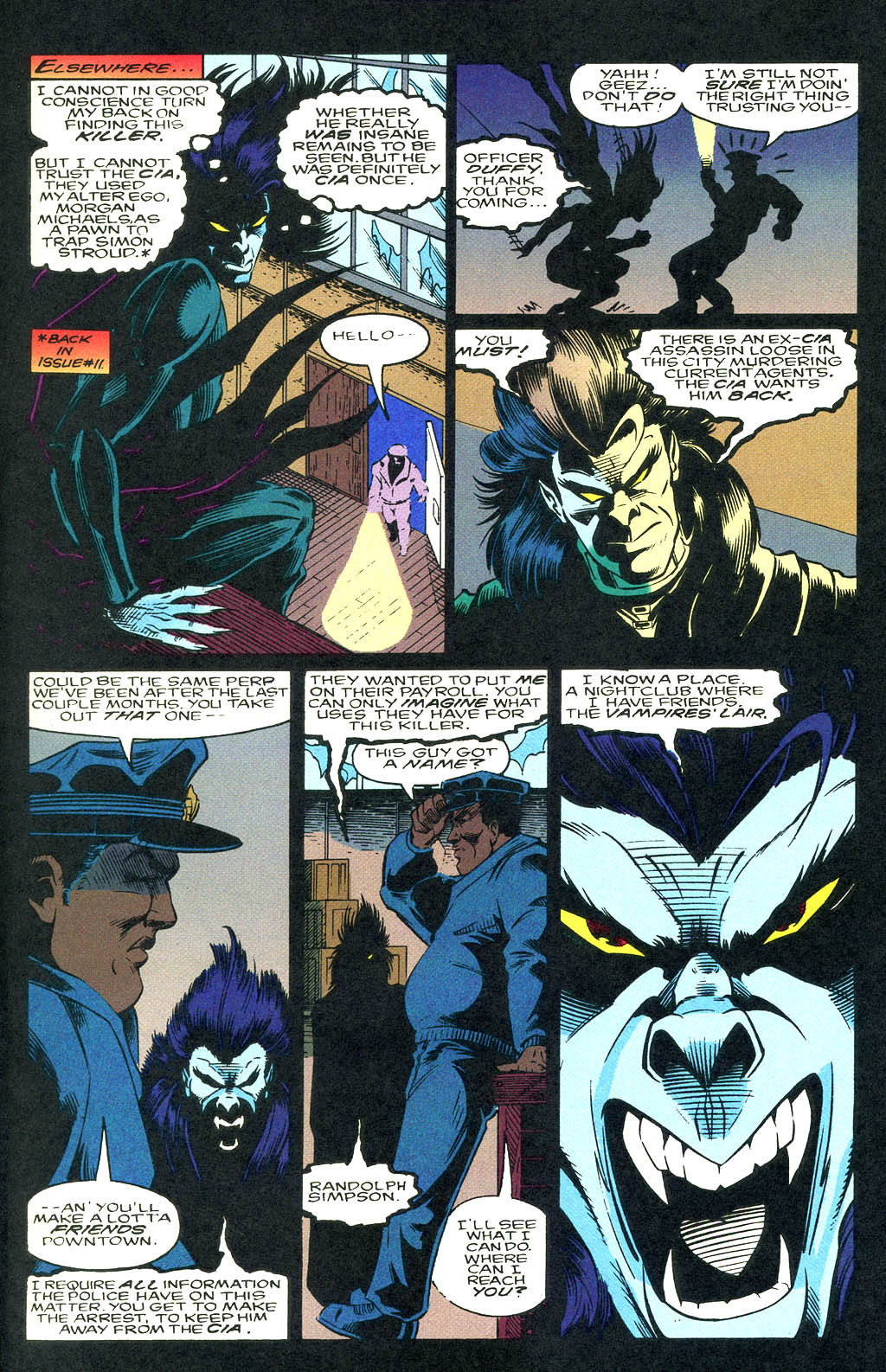 Read online Morbius: The Living Vampire (1992) comic -  Issue #21 - 10