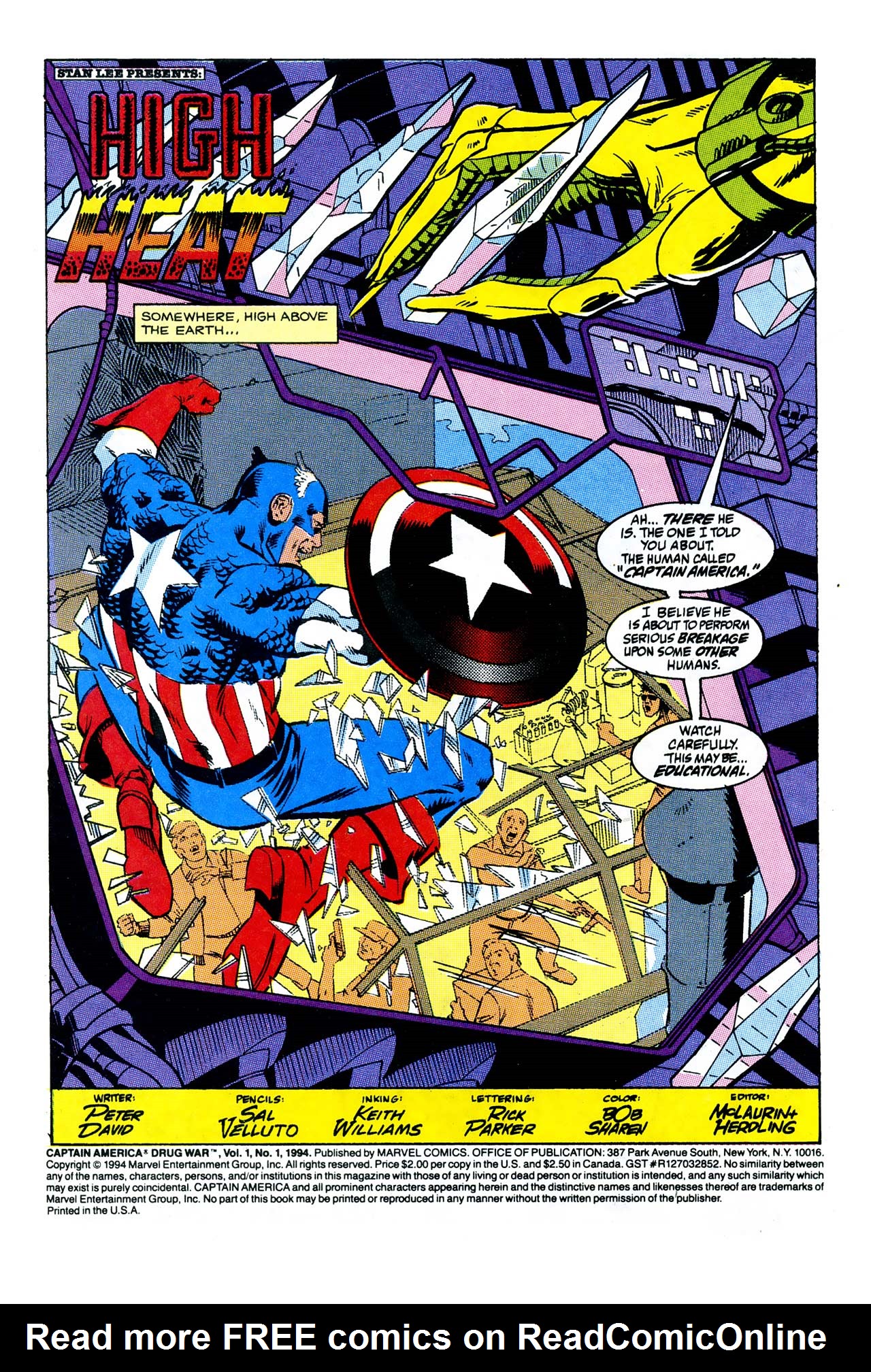 Read online Captain America: Drug War comic -  Issue # Full - 3