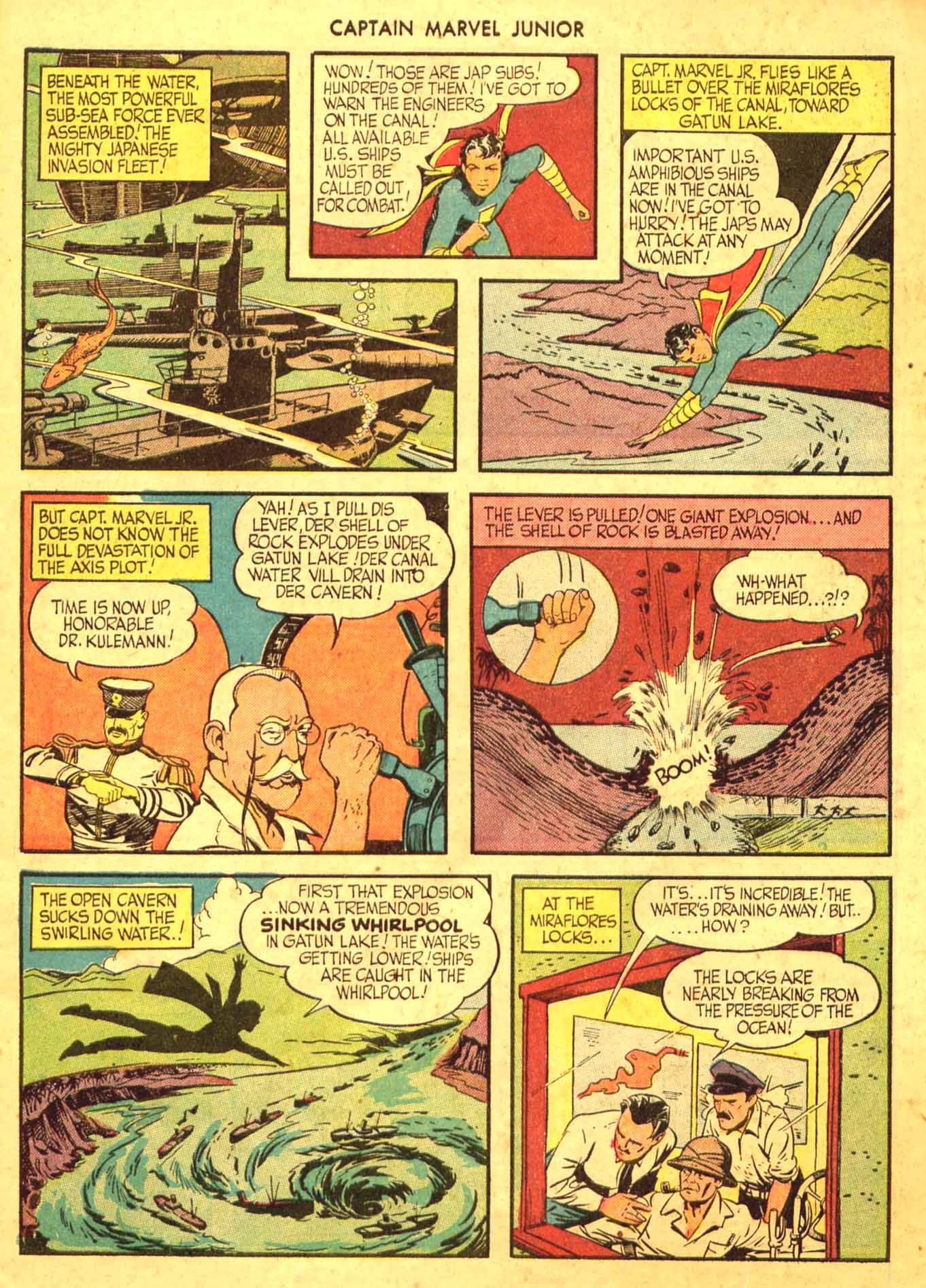 Read online Captain Marvel, Jr. comic -  Issue #25 - 7
