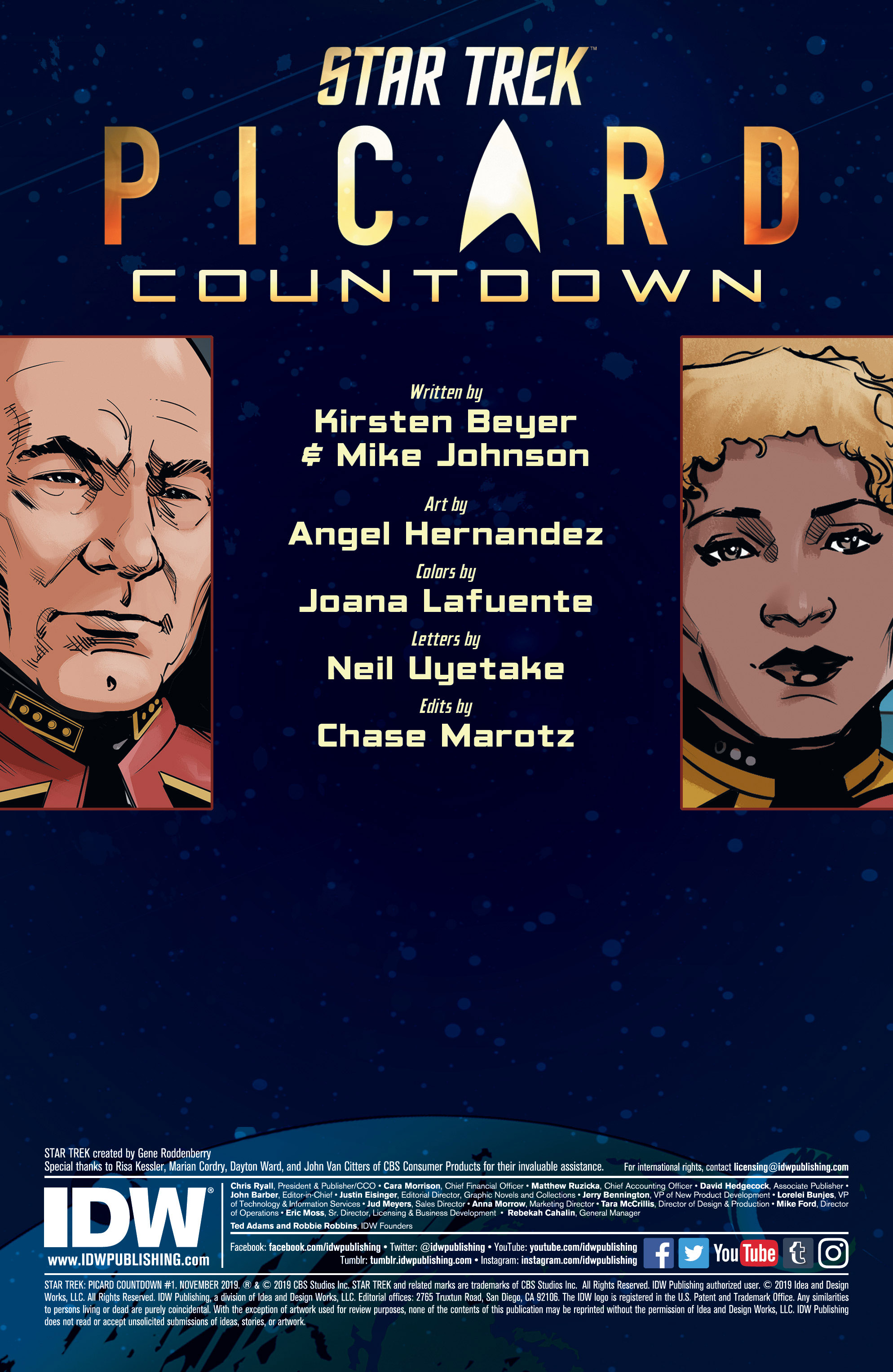 Read online Star Trek: Picard Countdown comic -  Issue #1 - 2