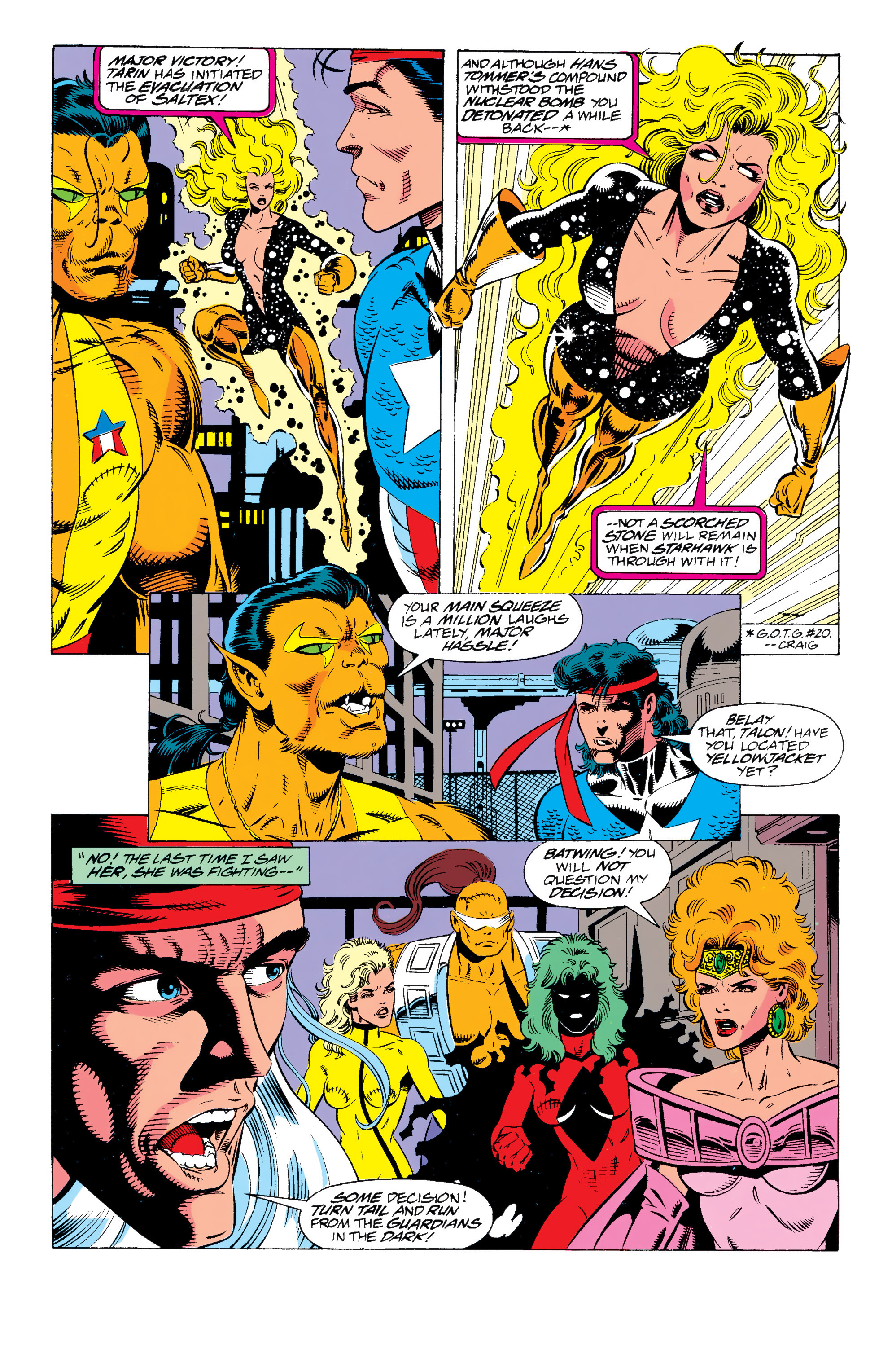 Read online Guardians of the Galaxy (1990) comic -  Issue # _TPB In The Year 3000 1 (Part 3) - 32