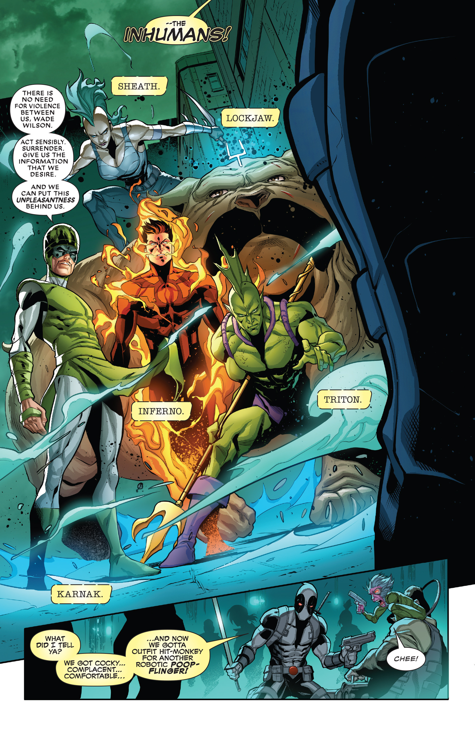 Read online Deadpool & the Mercs For Money [II] comic -  Issue #7 - 4