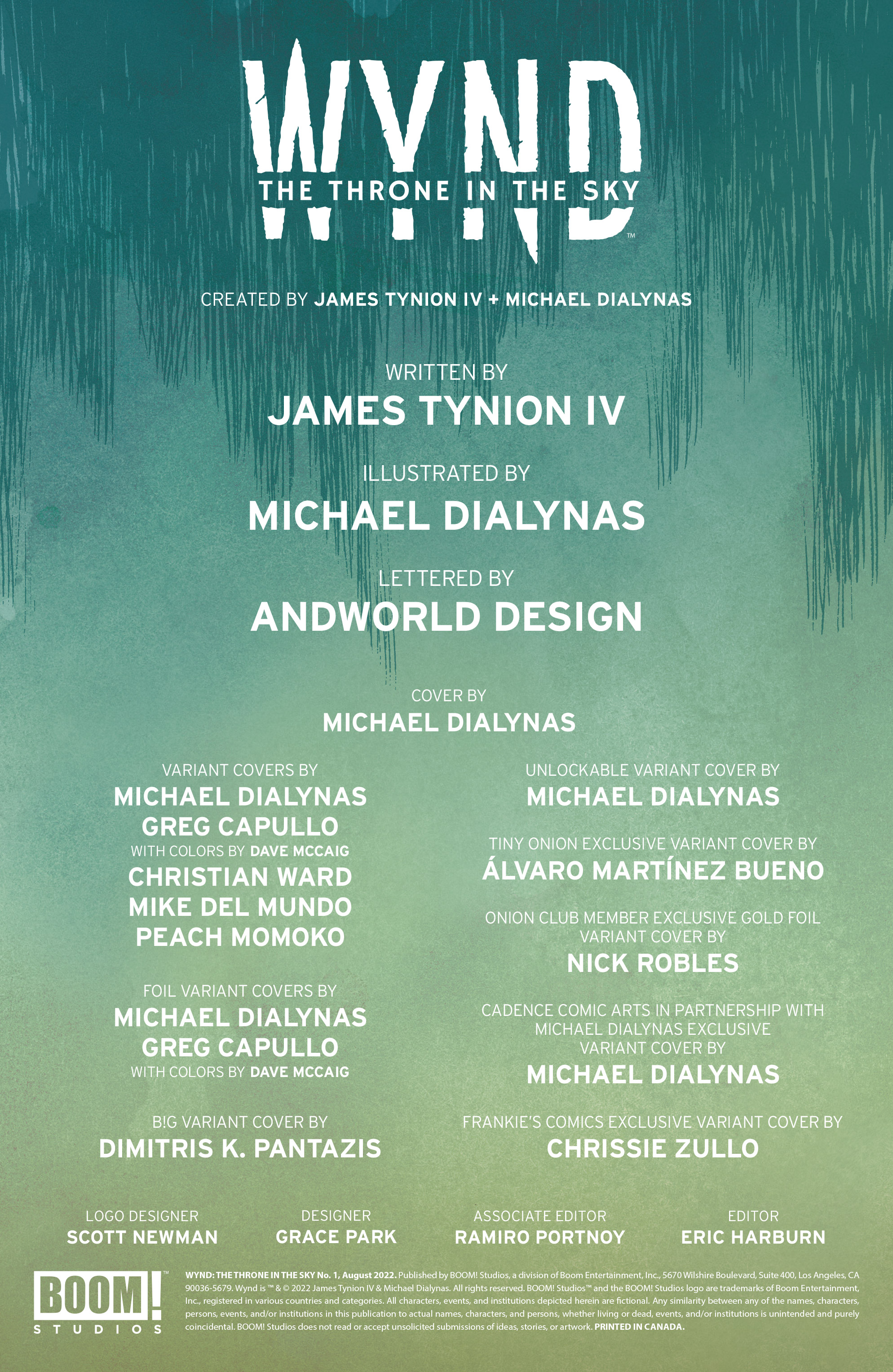 Read online Wynd: The Throne In The Sky comic -  Issue #1 - 2