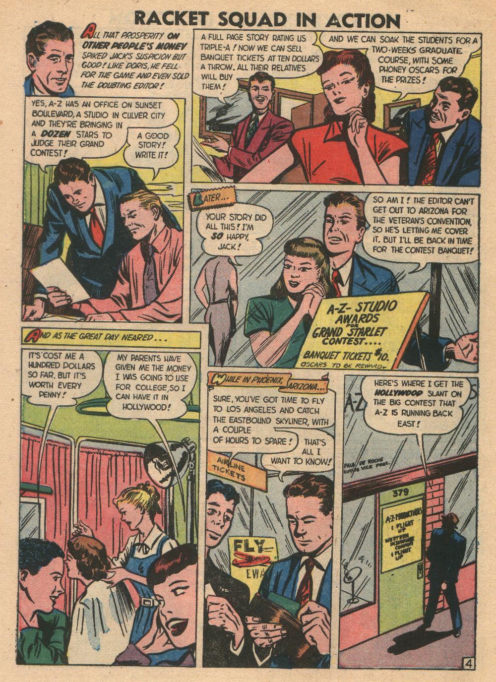 Read online Racket Squad in Action comic -  Issue #2 - 6