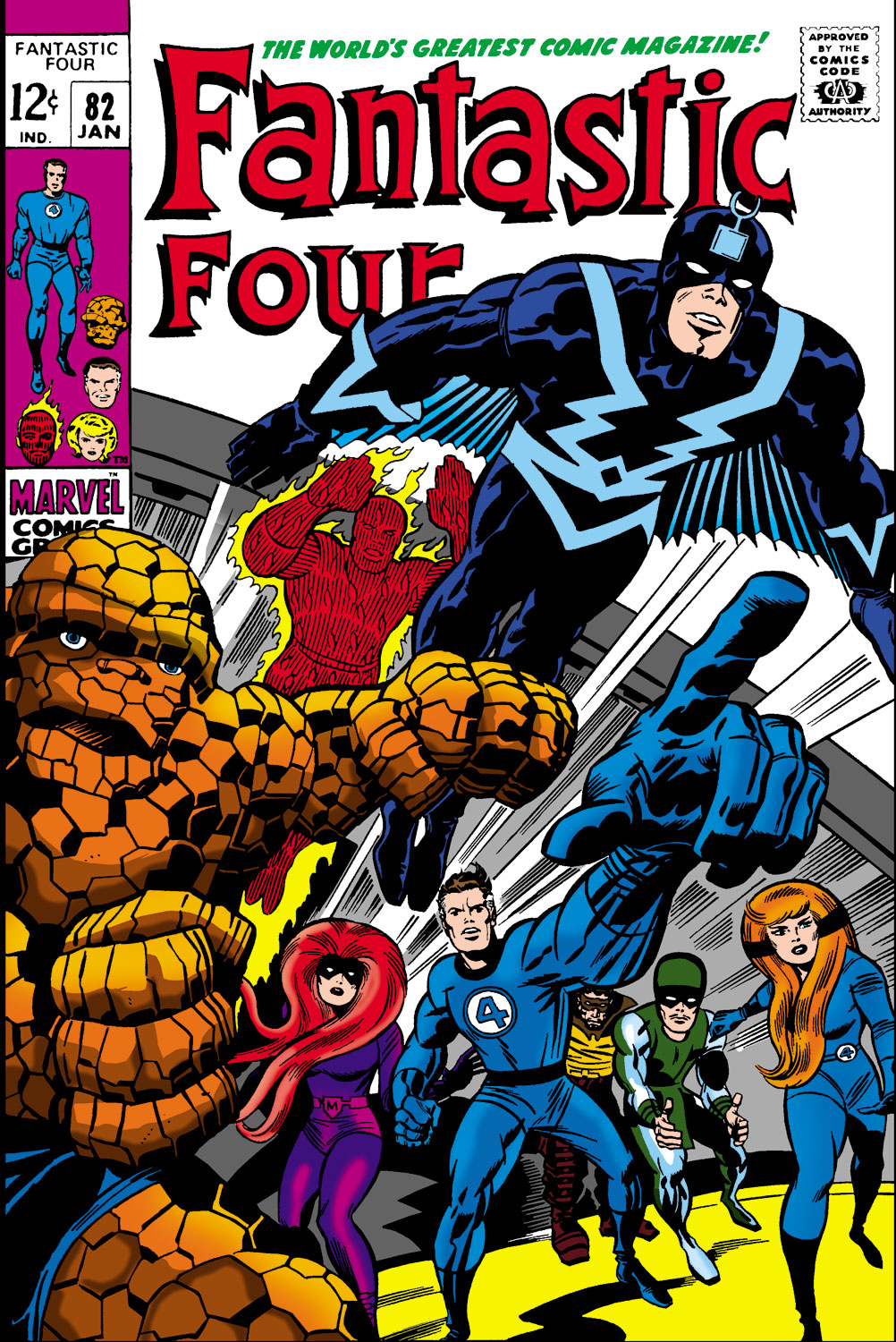 Read online Fantastic Four (1961) comic -  Issue #82 - 1