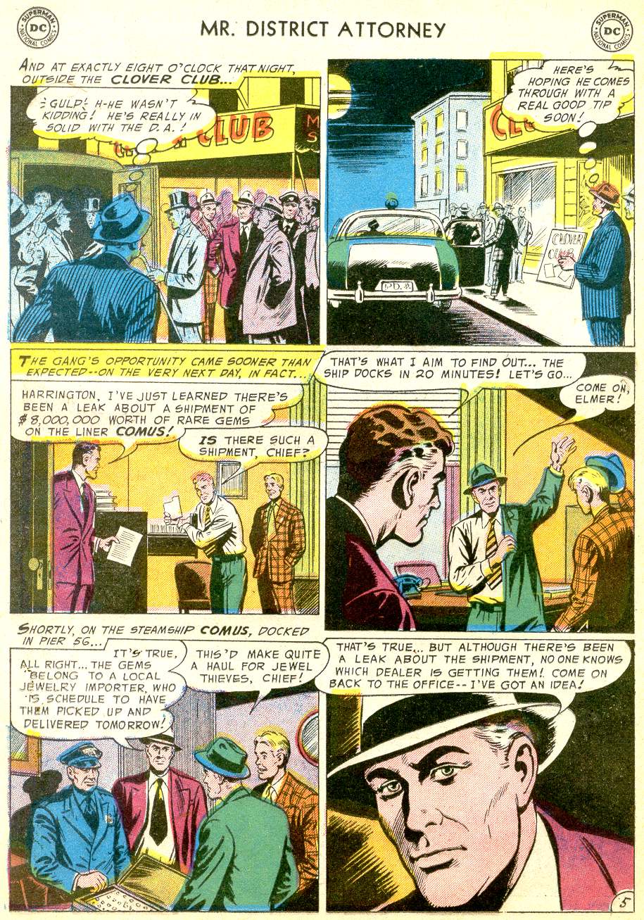 Read online Mr. District Attorney comic -  Issue #53 - 16