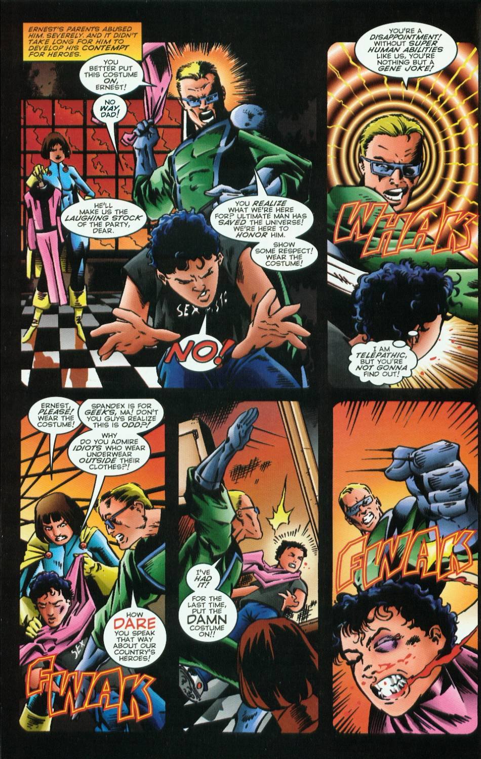Read online Evil Ernie vs. the Superheroes comic -  Issue #1 - 6