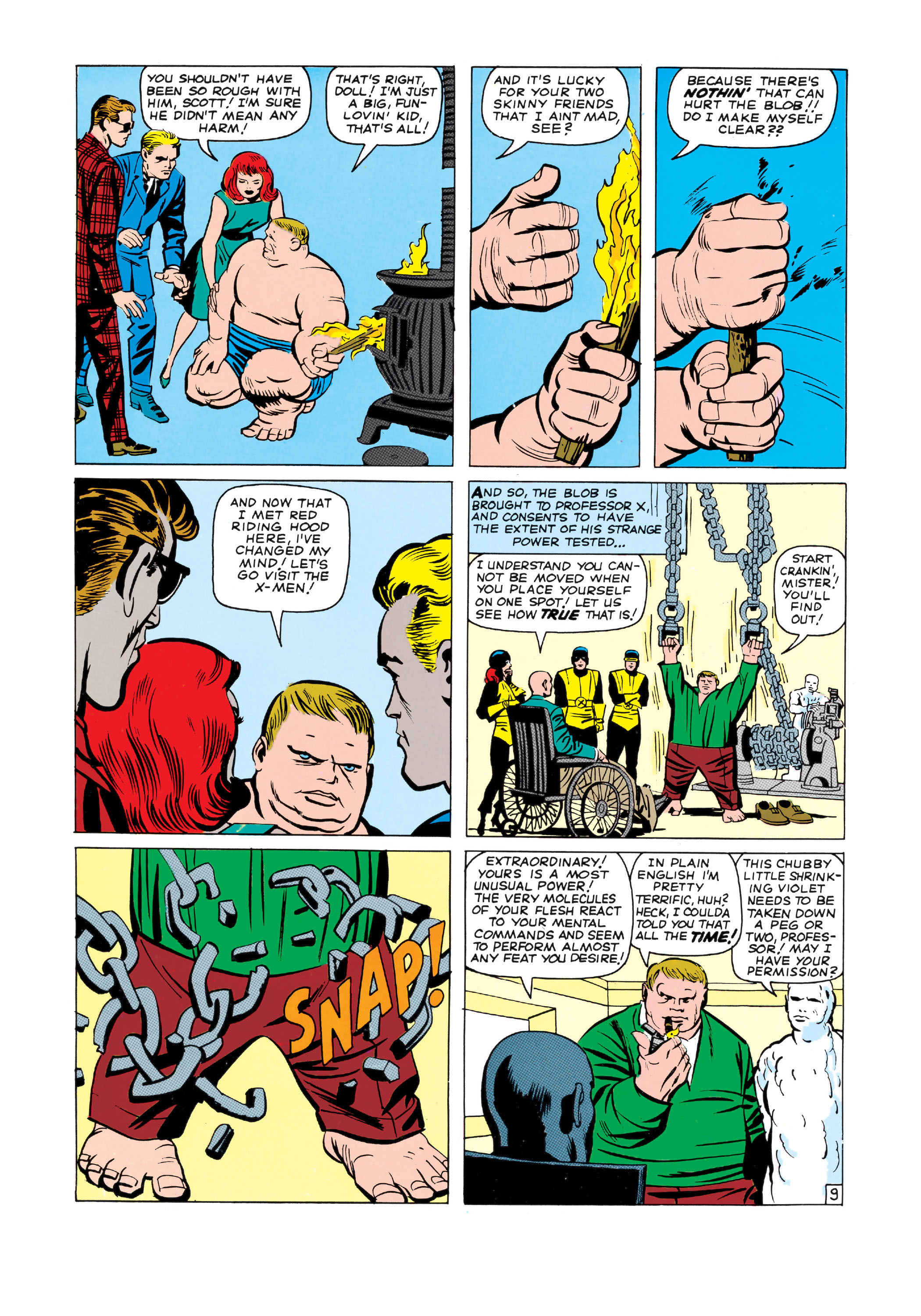 Read online Uncanny X-Men (1963) comic -  Issue #3 - 10