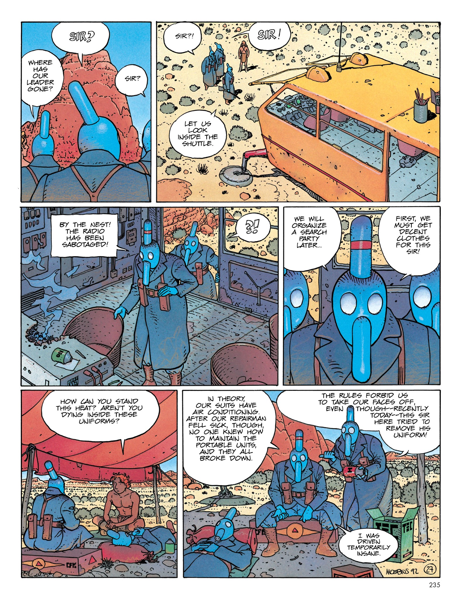 Read online Moebius Library comic -  Issue # TPB - 232