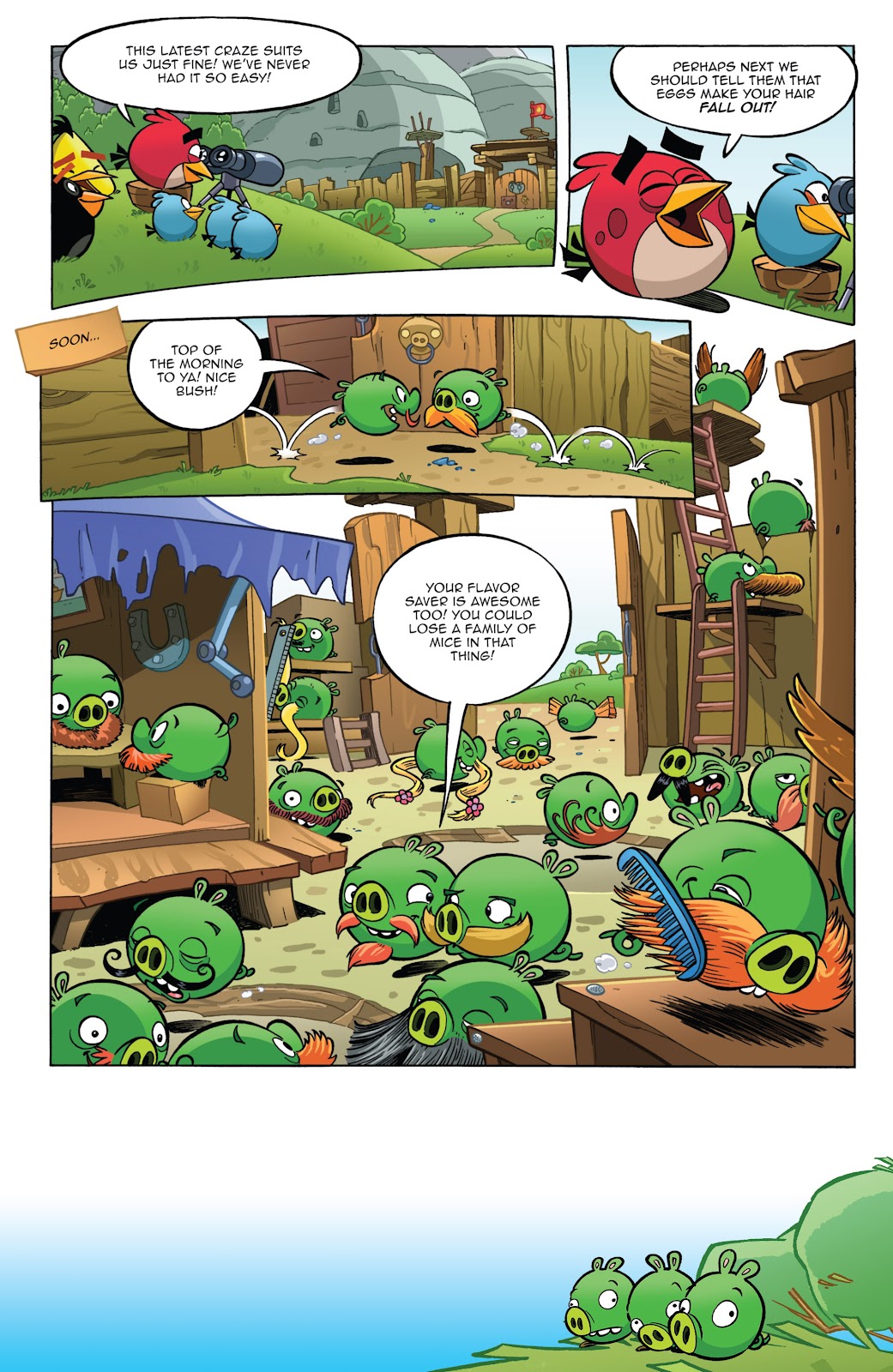 Angry Birds Comics (2014) issue 11 - Page 7