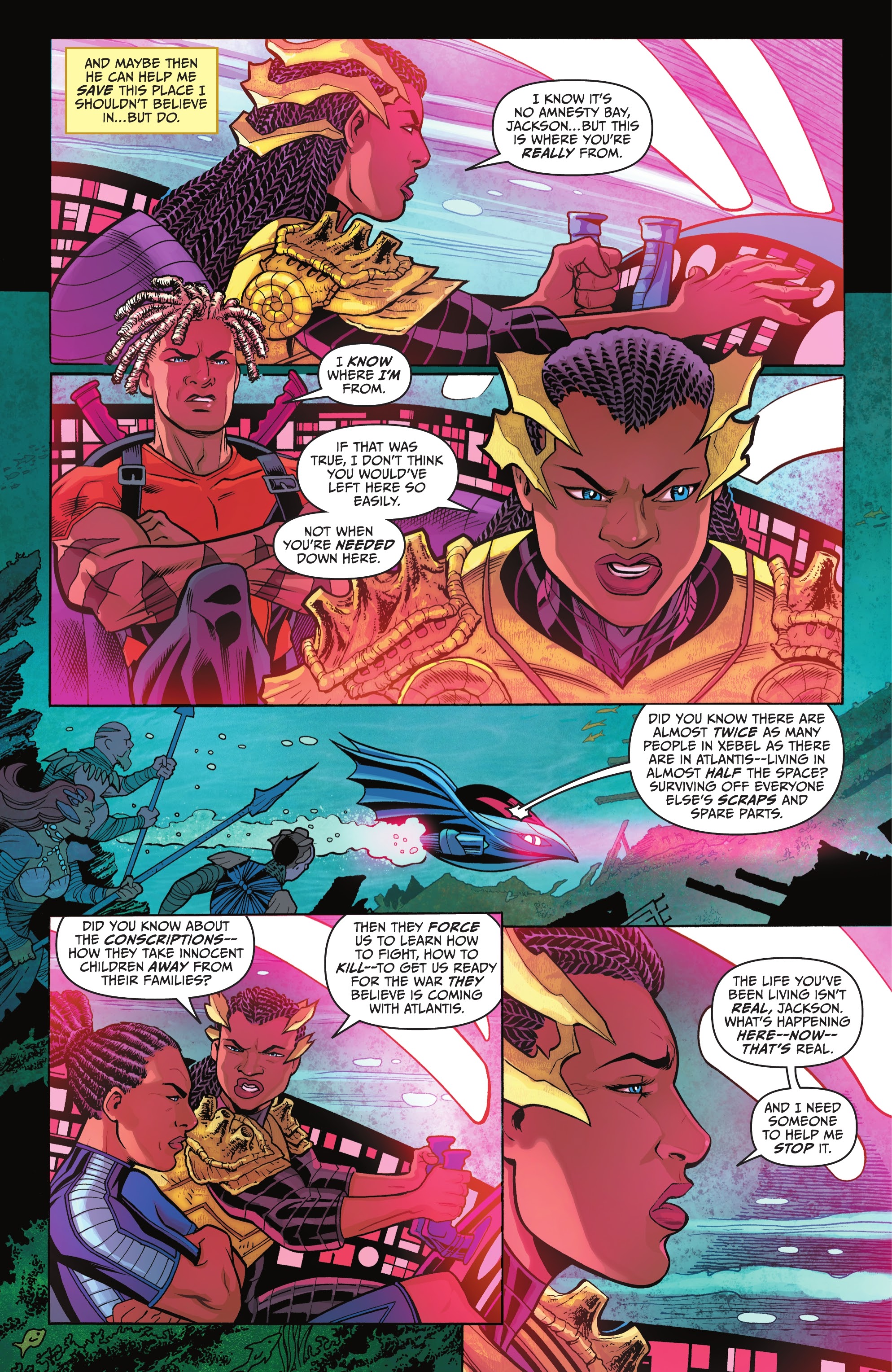 Read online Aquaman: The Becoming comic -  Issue #4 - 5