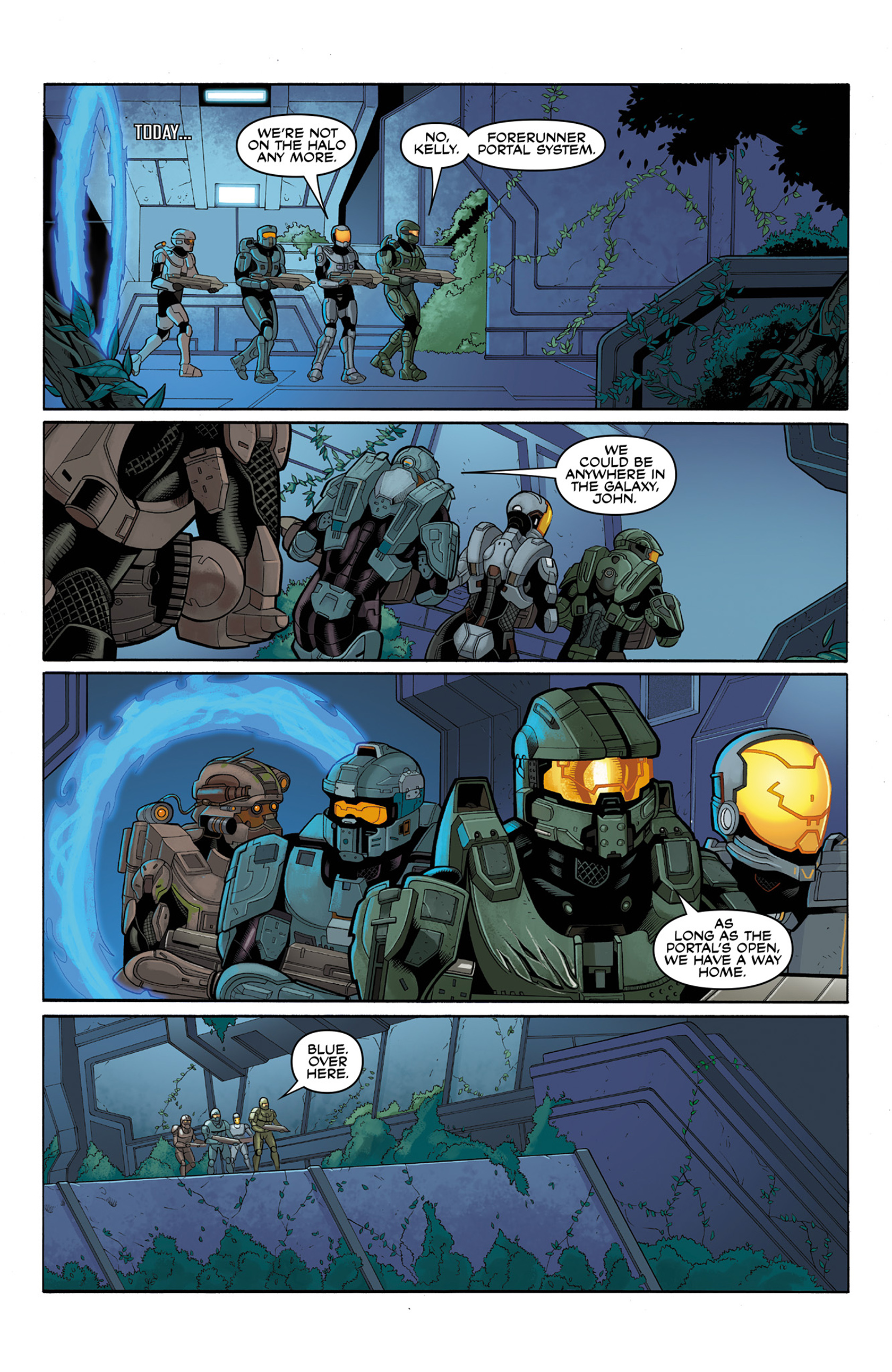 Read online Halo: Escalation comic -  Issue #9 - 8
