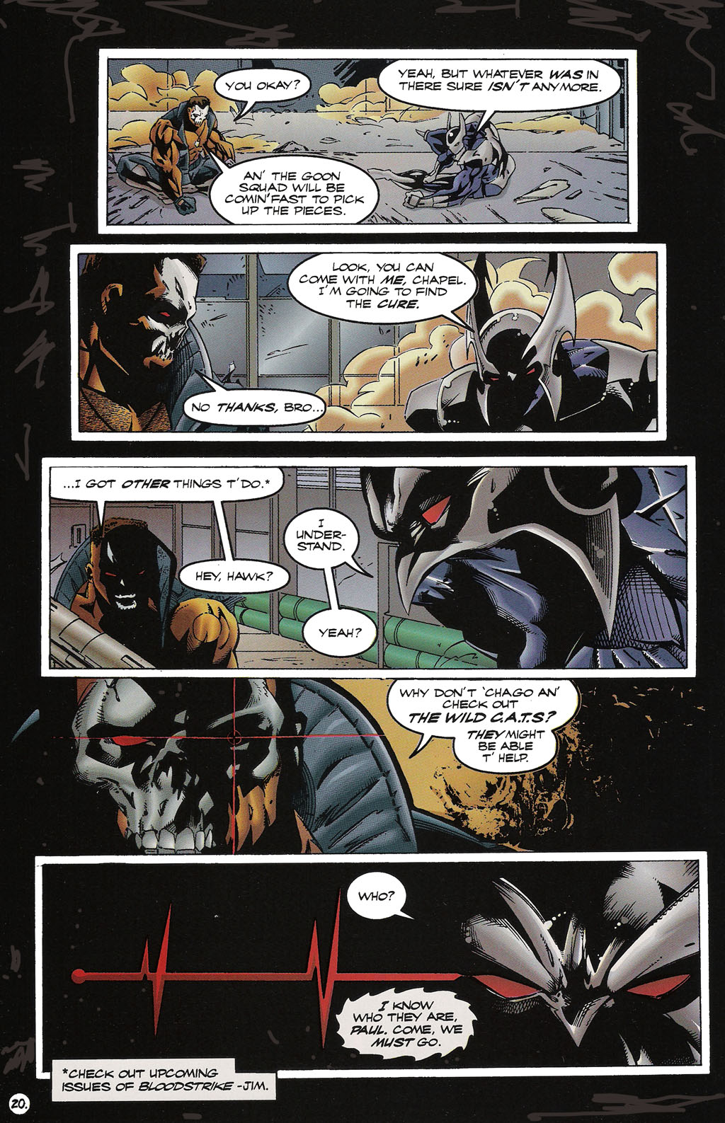 Read online ShadowHawk comic -  Issue #12 - 20