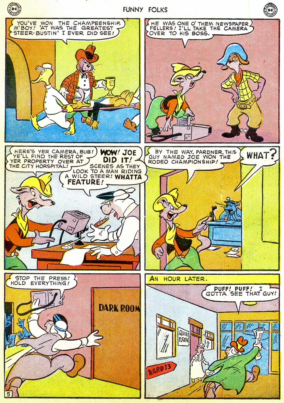 Read online Funny Folks comic -  Issue #2 - 41